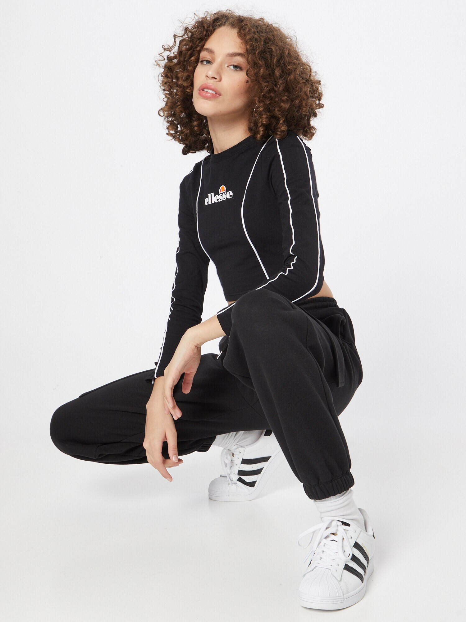 ELLESSE Tricou portocaliu / roșu / negru / alb - Pled.ro