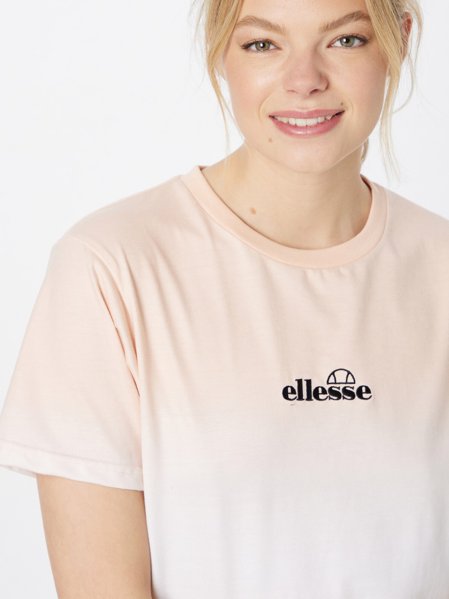 ELLESSE Tricou 'Primavera' portocaliu caisă / negru / alb - Pled.ro