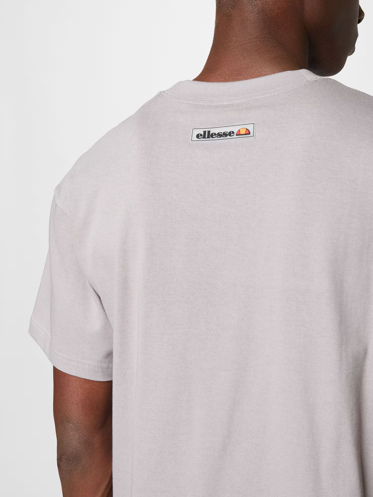 ELLESSE Tricou 'Rilassato' gri / portocaliu - Pled.ro