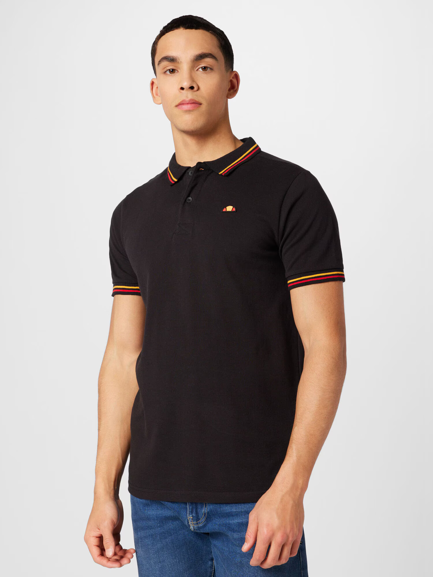 ELLESSE Tricou 'Rooks' galben / roșu / negru - Pled.ro