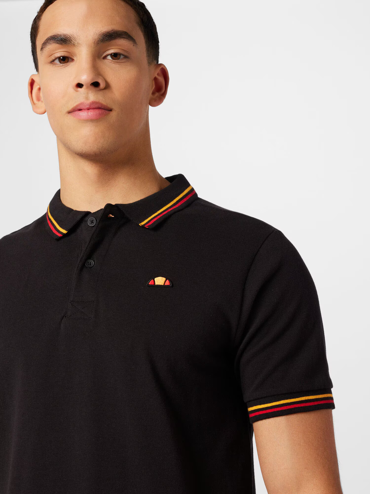 ELLESSE Tricou 'Rooks' galben / roșu / negru - Pled.ro