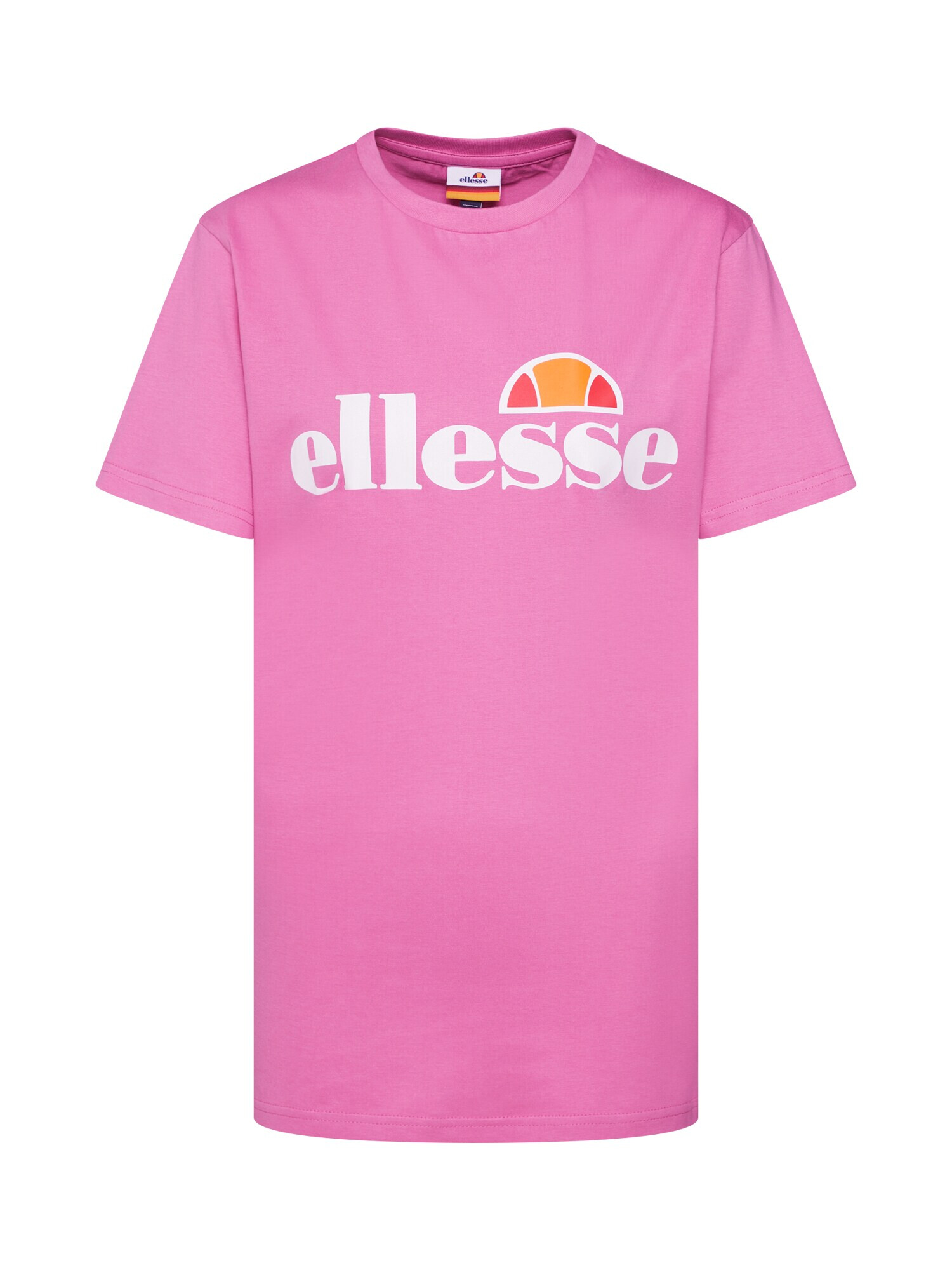 ELLESSE Tricou roz / alb murdar - Pled.ro