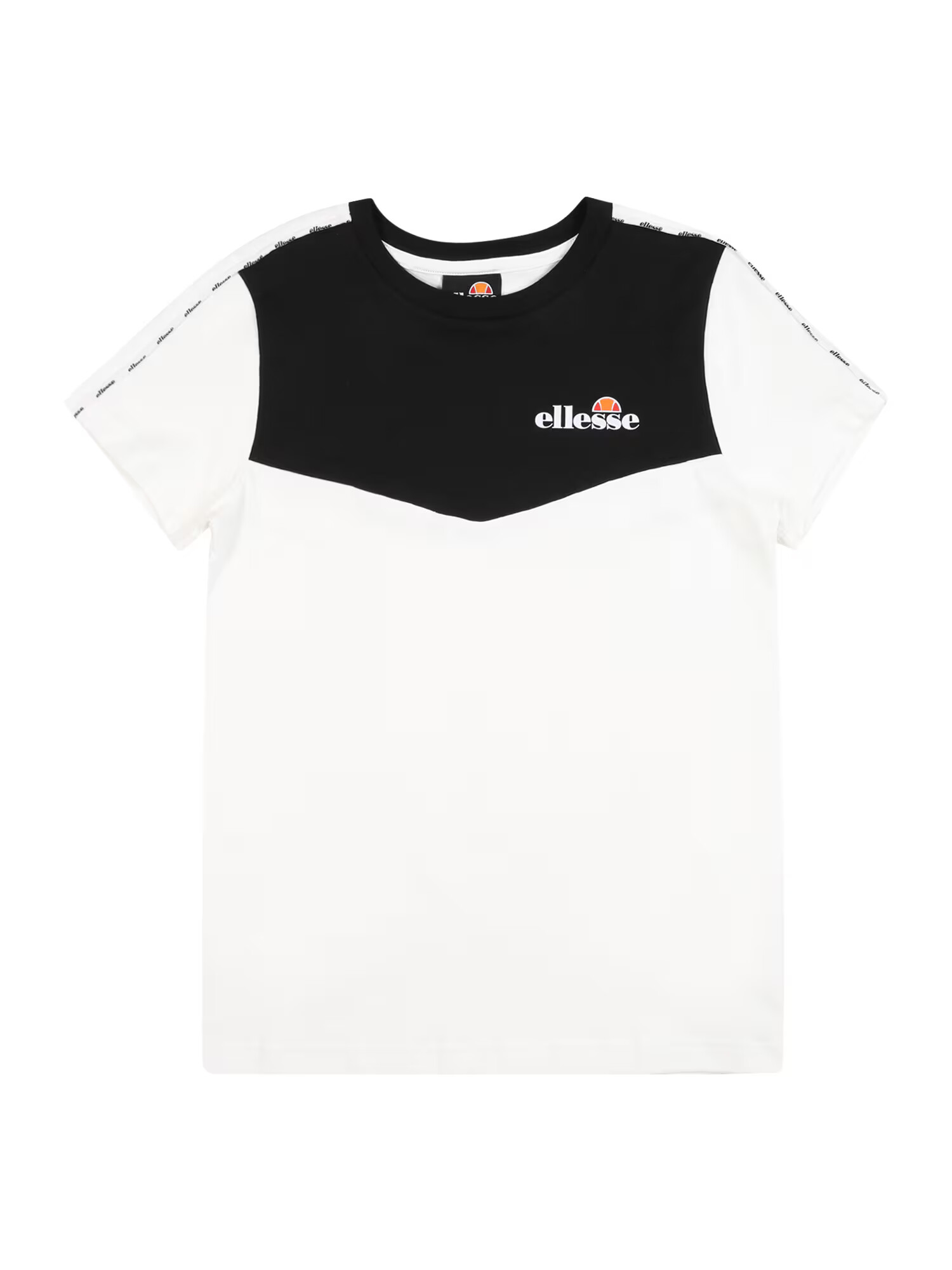 ELLESSE Tricou 'Rydaro' negru / alb - Pled.ro