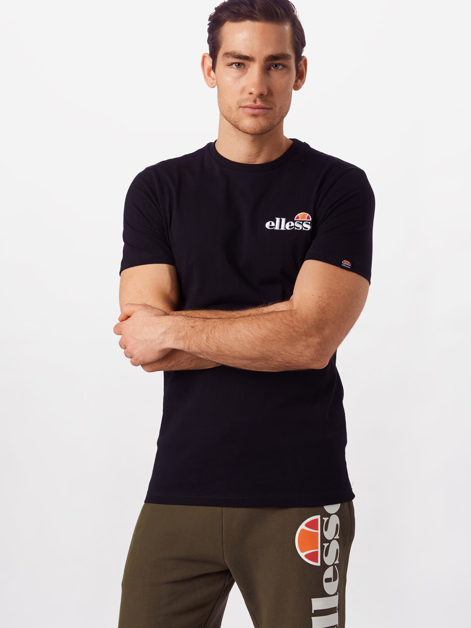 ELLESSE Tricou 'Voodoo' portocaliu / negru / alb - Pled.ro