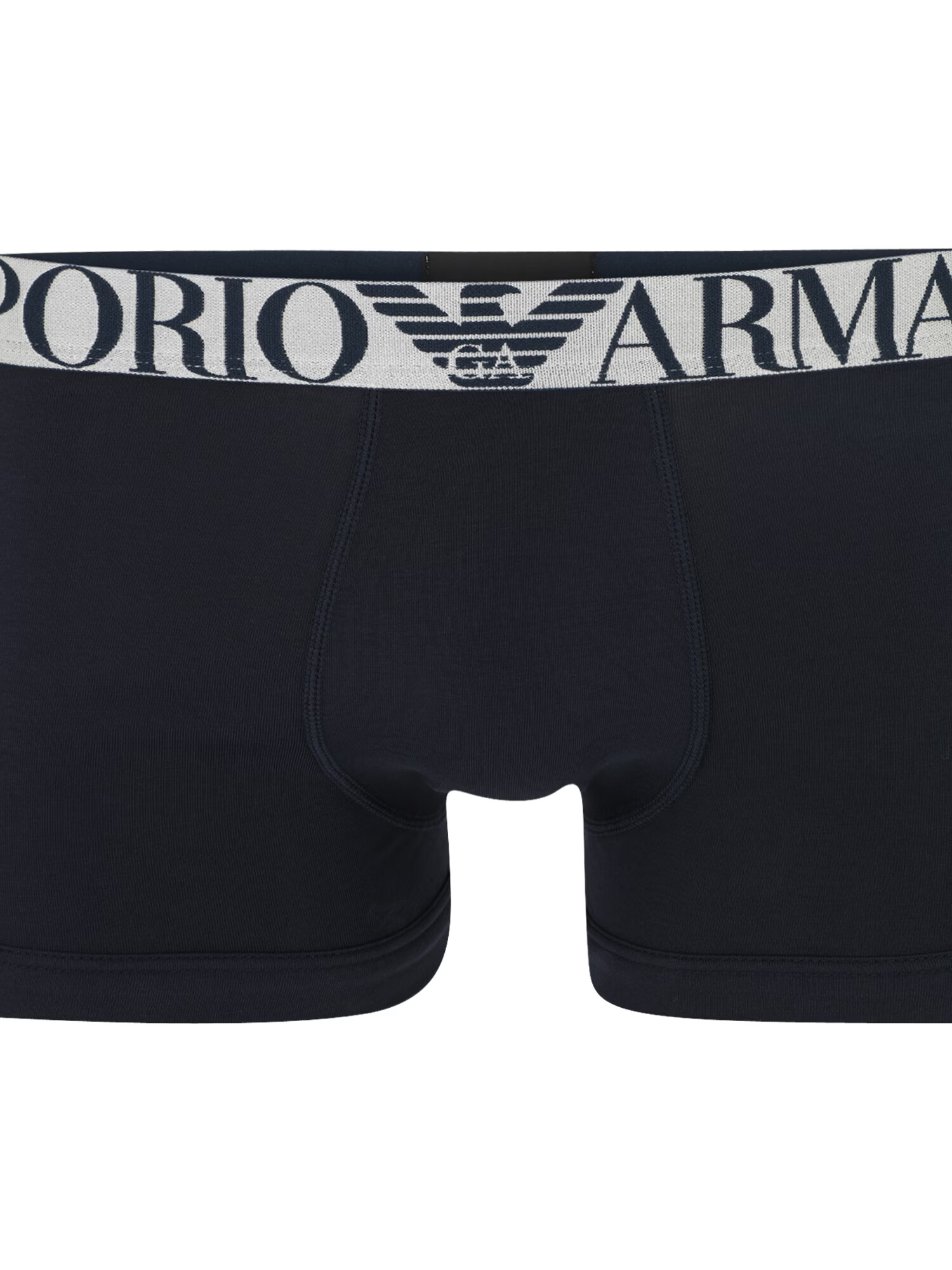 Emporio Armani Boxeri albastru marin / alb murdar - Pled.ro