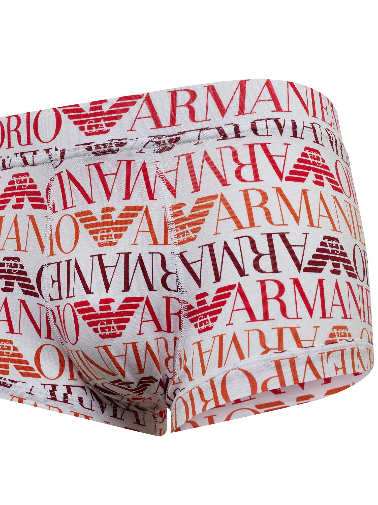 Emporio Armani Boxeri bej / portocaliu închis / roșu / roșu burgundy - Pled.ro