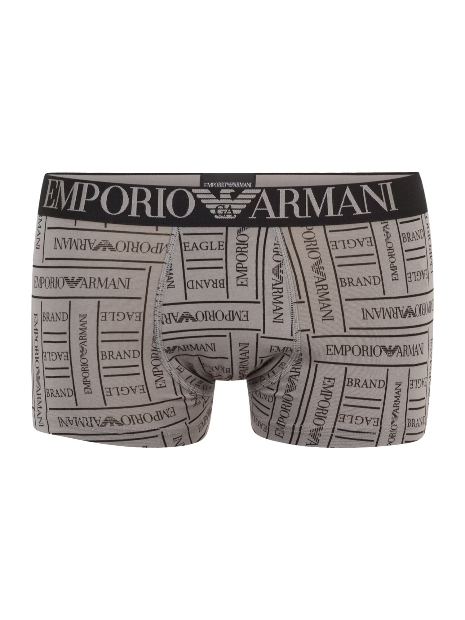 Emporio Armani Boxeri gri piatră / negru - Pled.ro