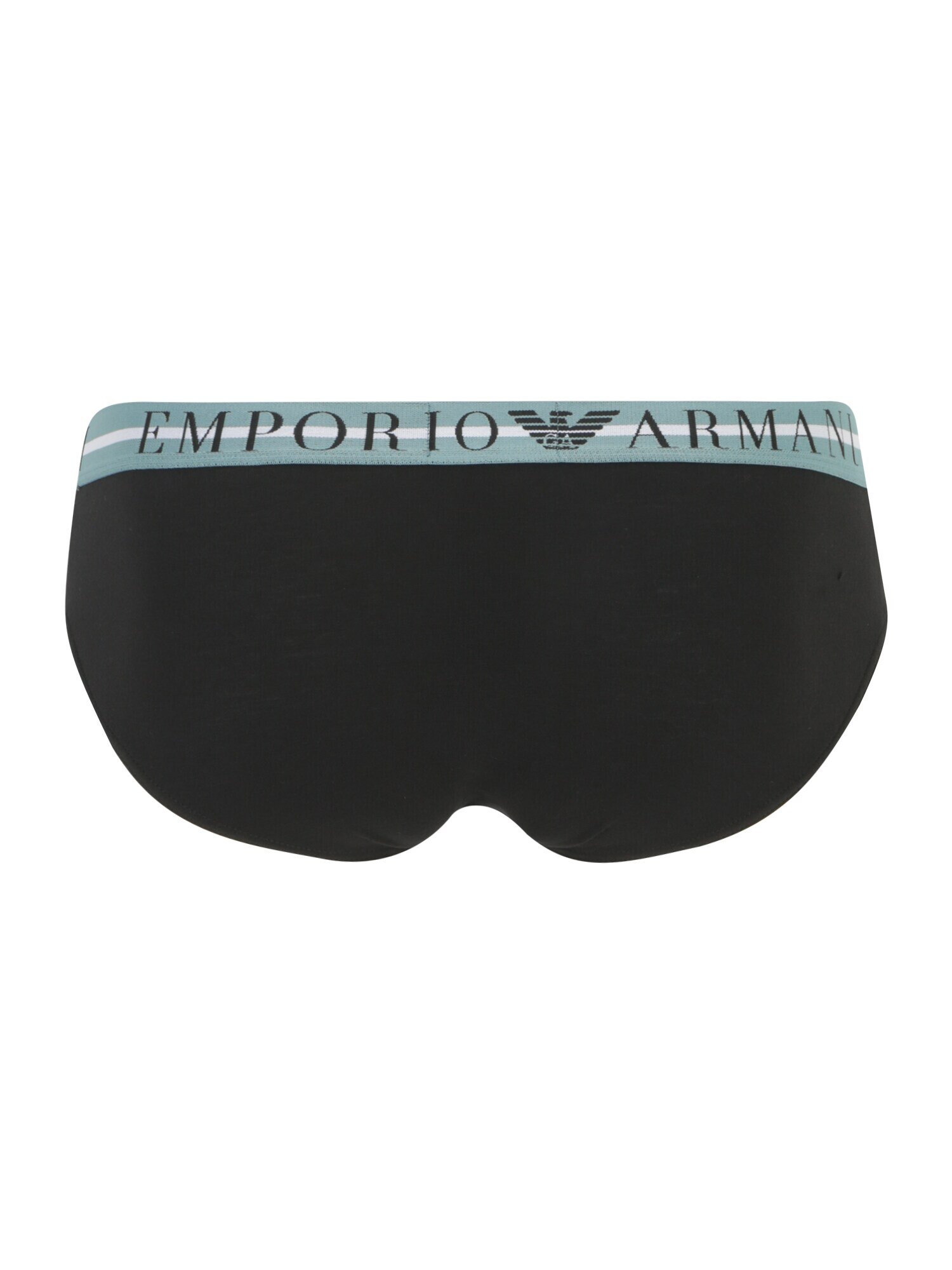 Emporio Armani Slip verde mentă / negru / alb - Pled.ro