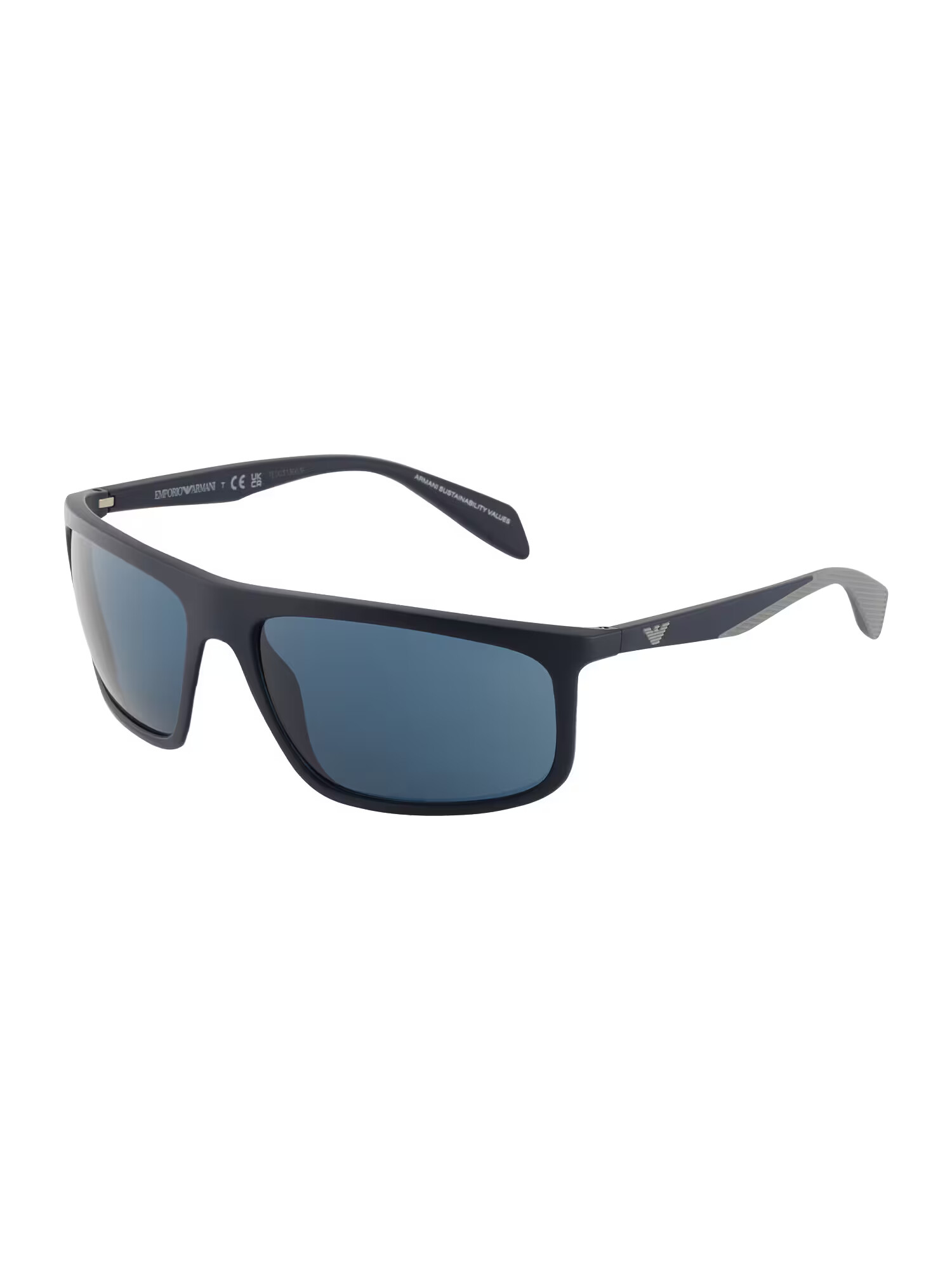 Emporio Armani Ochelari de soare '0EA4212U 64' albastru noapte / cyan / gri - Pled.ro