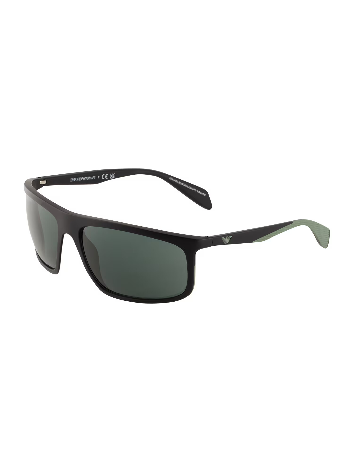 Emporio Armani Ochelari de soare '0EA4212U' verde închis / negru - Pled.ro