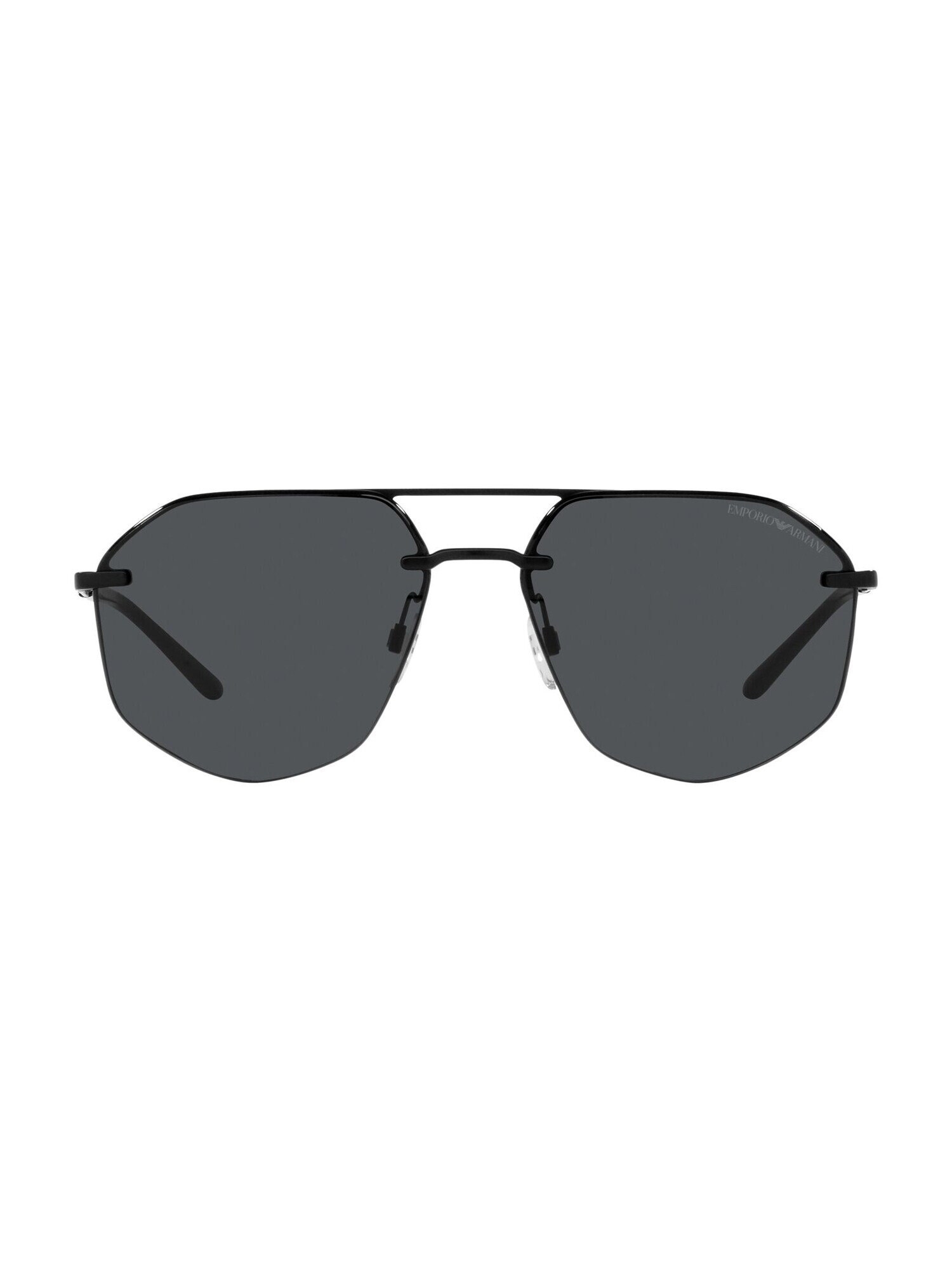 Emporio Armani Ochelari de soare negru / alb - Pled.ro