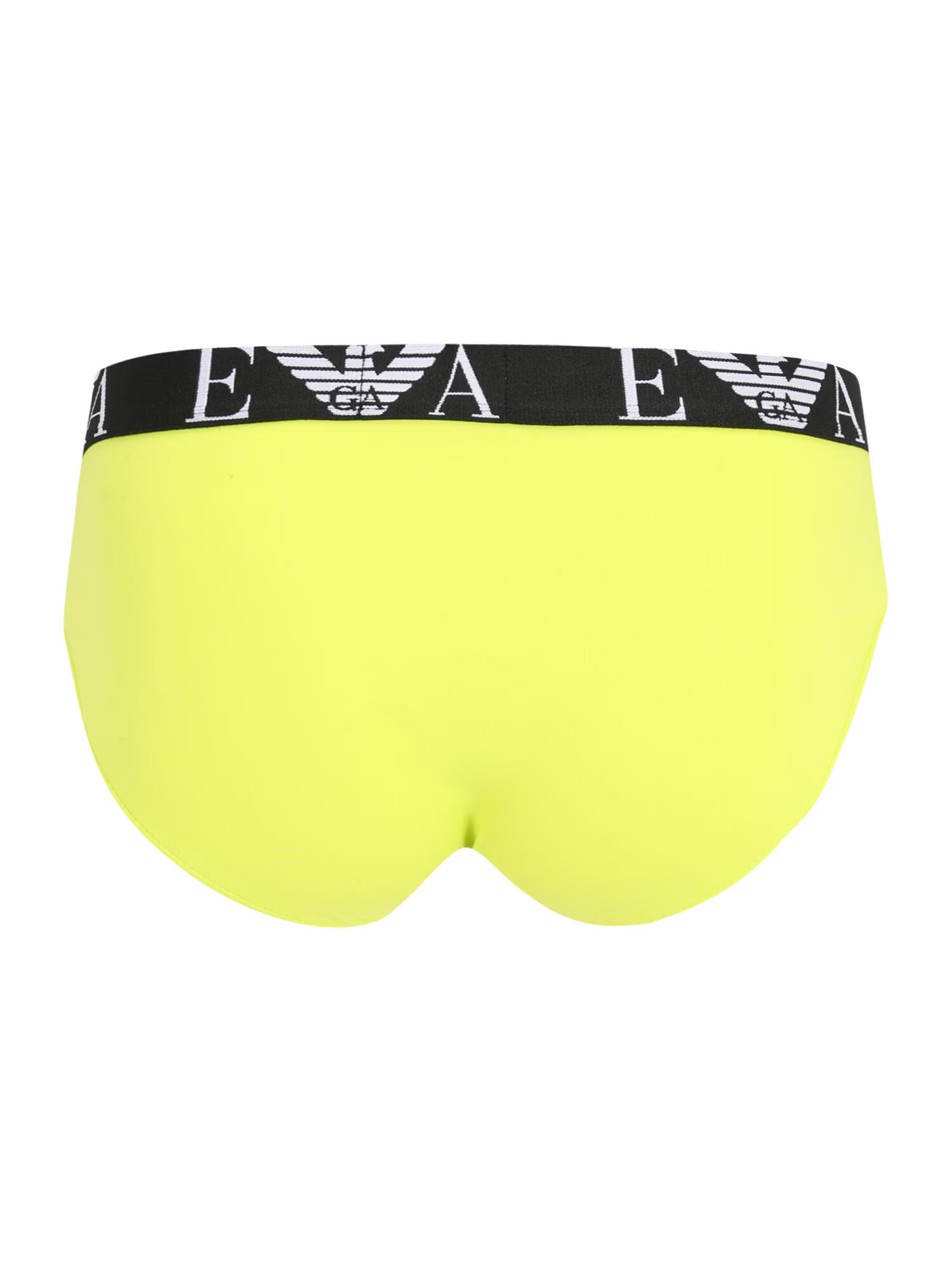 Emporio Armani Slip galben citron / negru / alb - Pled.ro