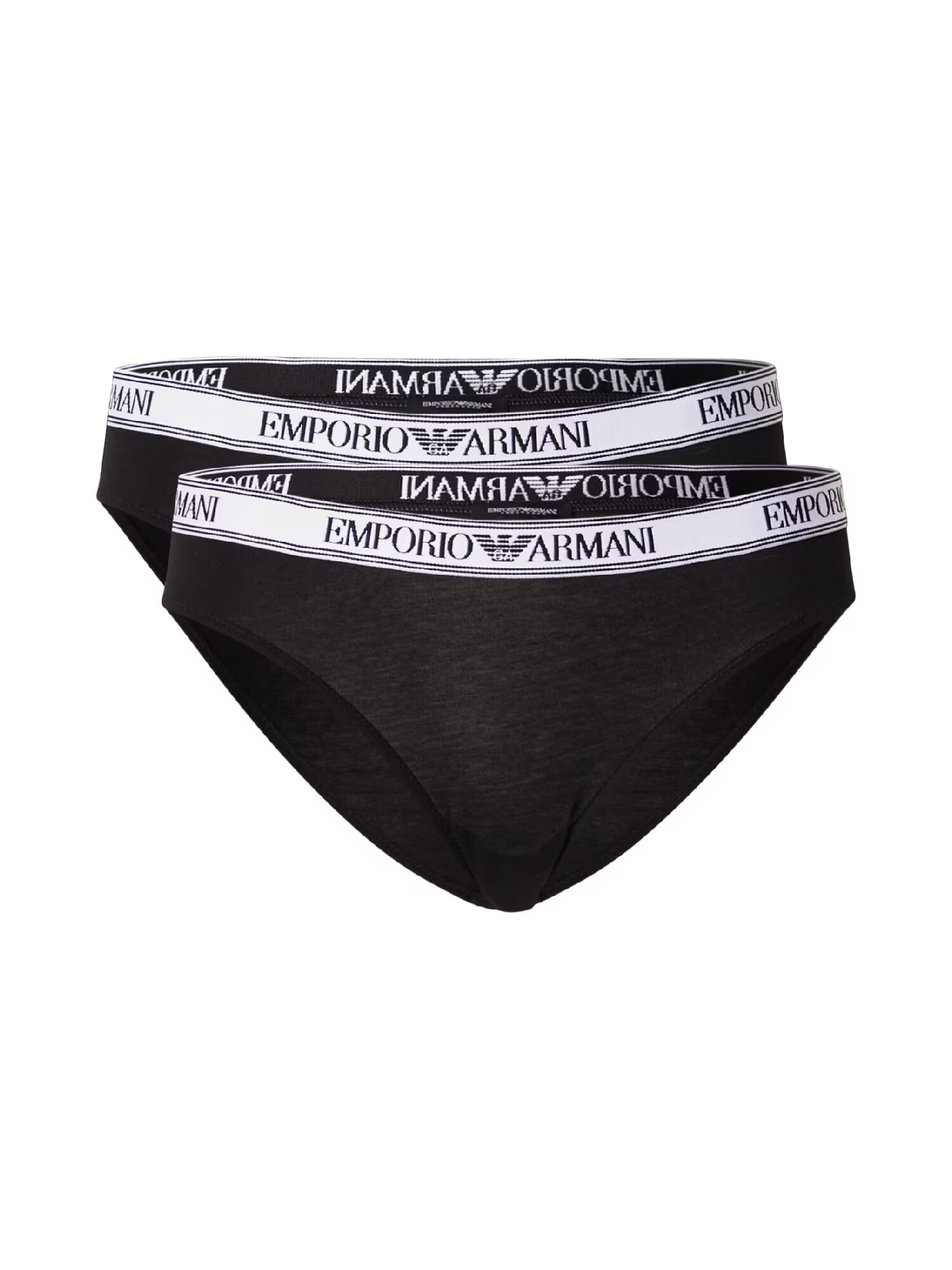 Emporio Armani Slip negru / alb - Pled.ro