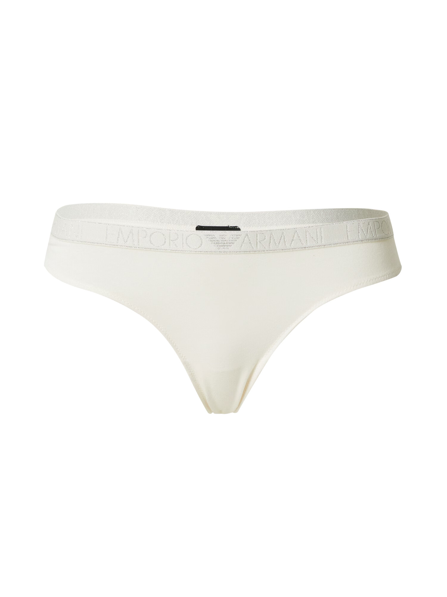 Emporio Armani Tanga crem / argintiu - Pled.ro