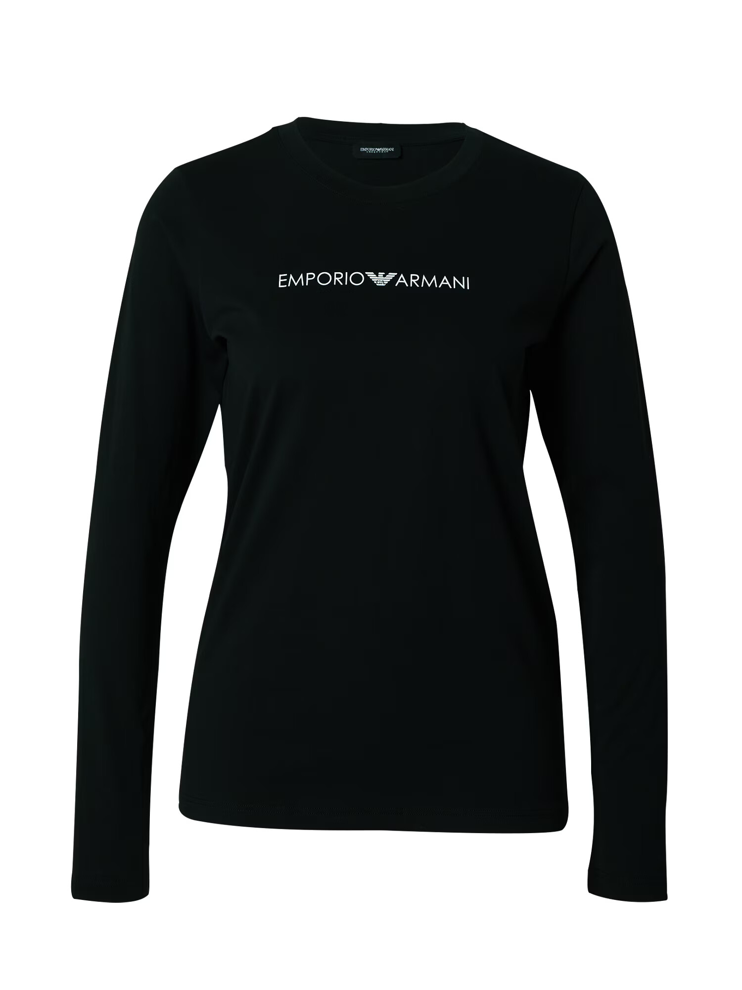 Emporio Armani Tricou negru / alb - Pled.ro