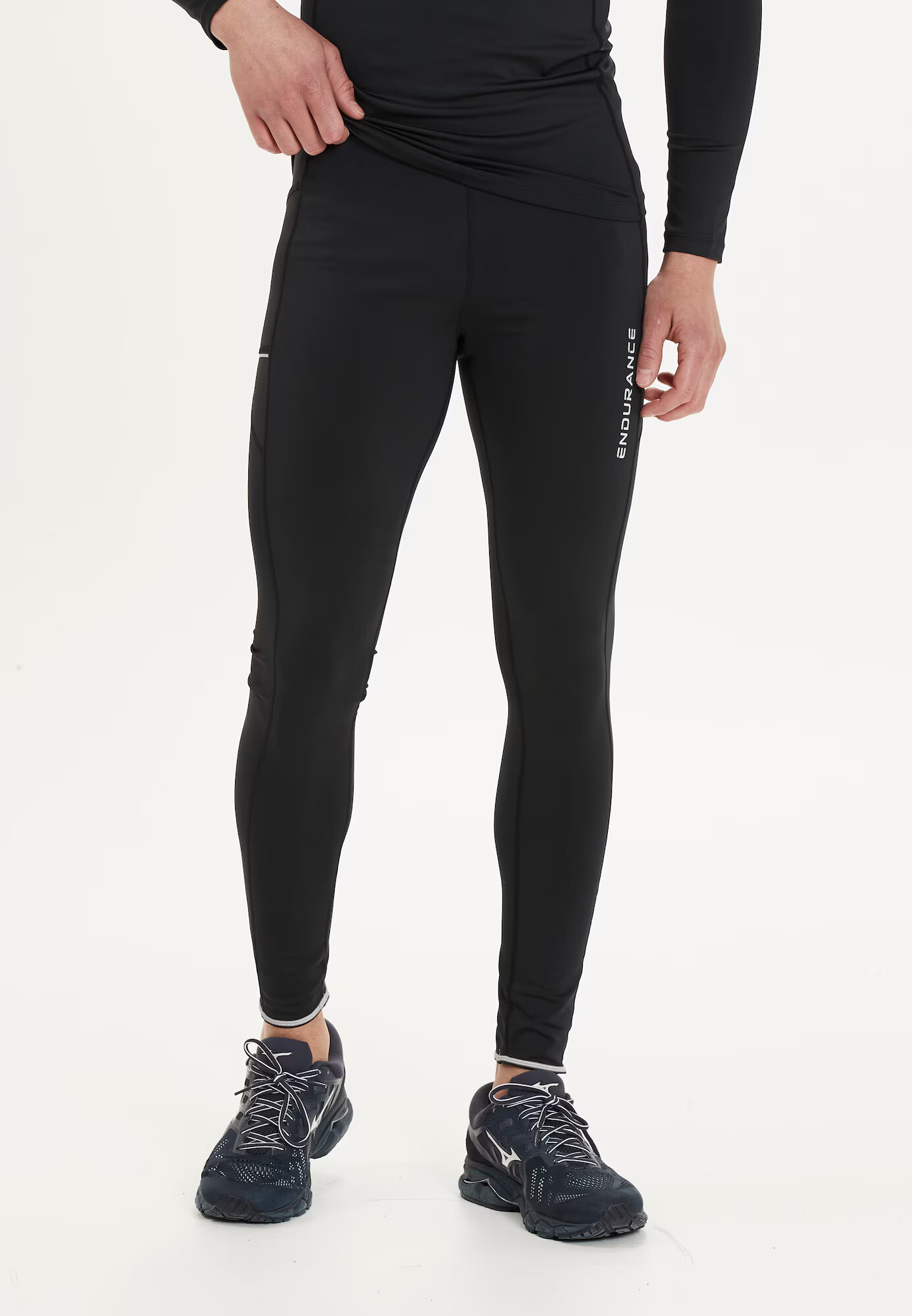 ENDURANCE Pantaloni sport 'Energy' negru / alb - Pled.ro