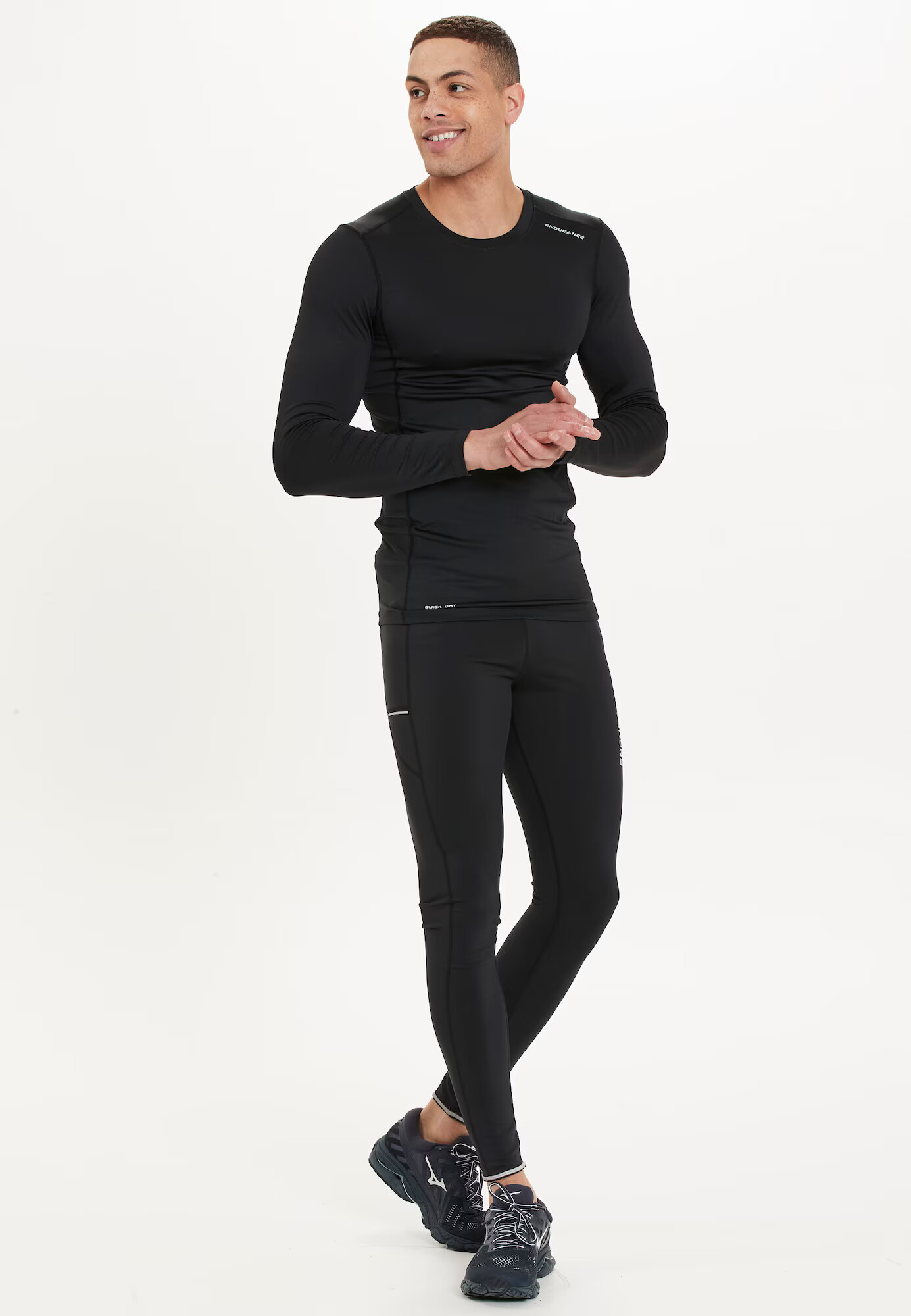 ENDURANCE Pantaloni sport 'Energy' negru / alb - Pled.ro