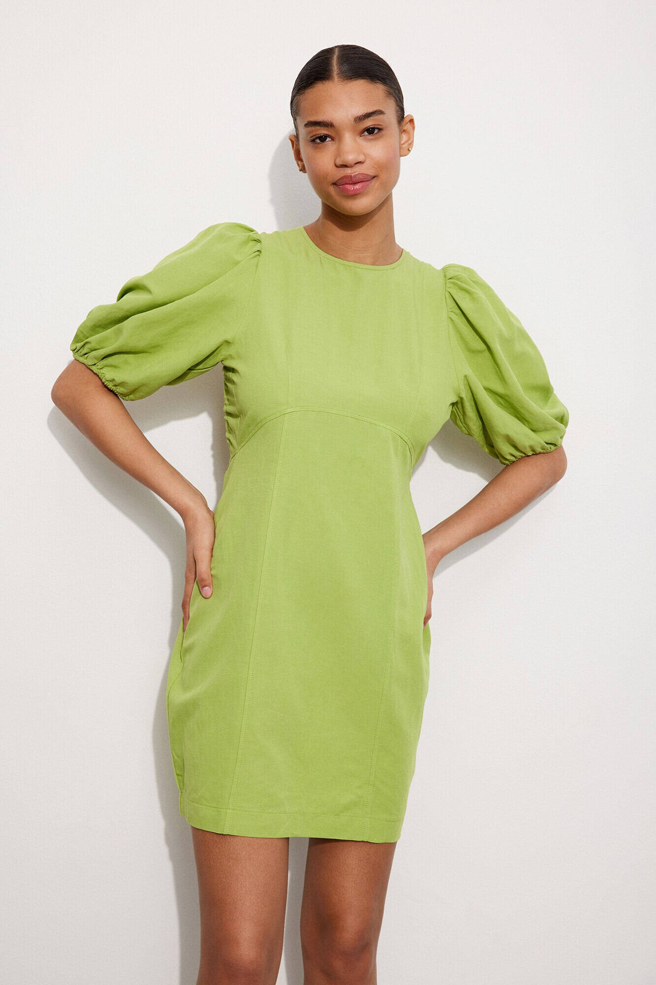 Envii Rochie 'Onyx' verde - Pled.ro