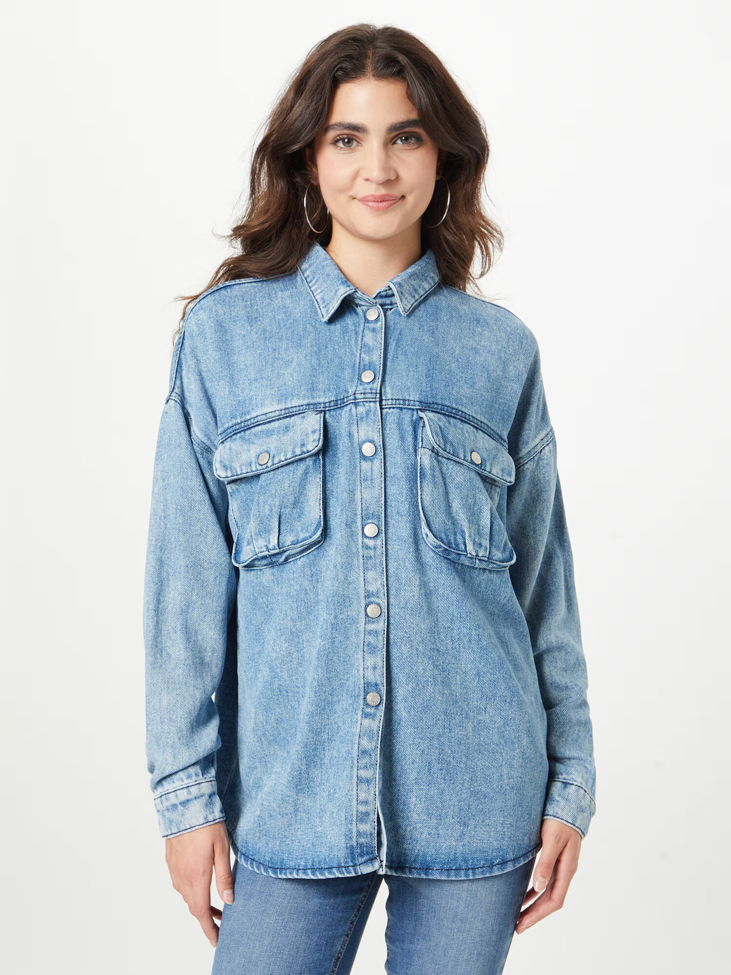 ESPRIT Bluză albastru denim - Pled.ro