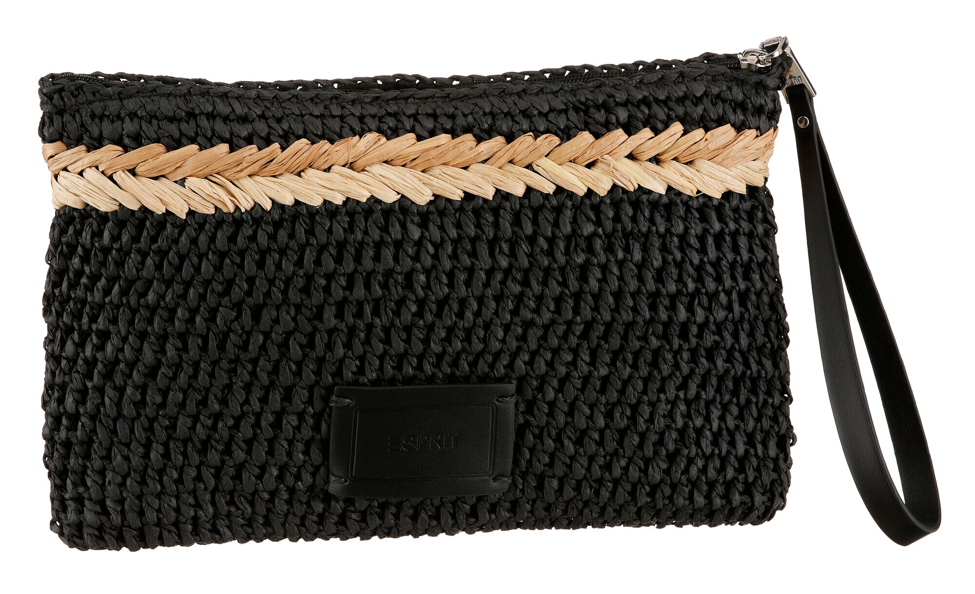 ESPRIT Clutch nisipiu / negru - Pled.ro