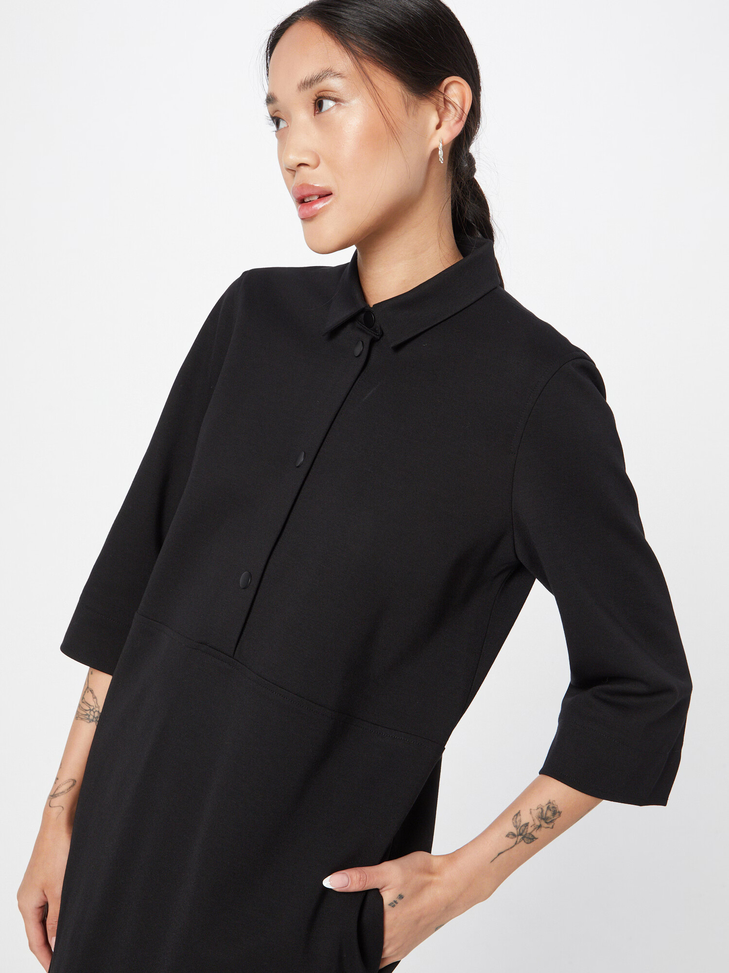 ESPRIT Rochie tip bluză negru - Pled.ro