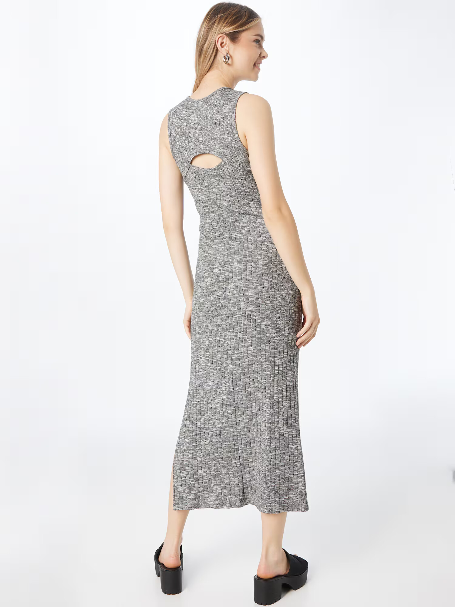 ESPRIT Rochie tricotat gri metalic / gri amestecat - Pled.ro