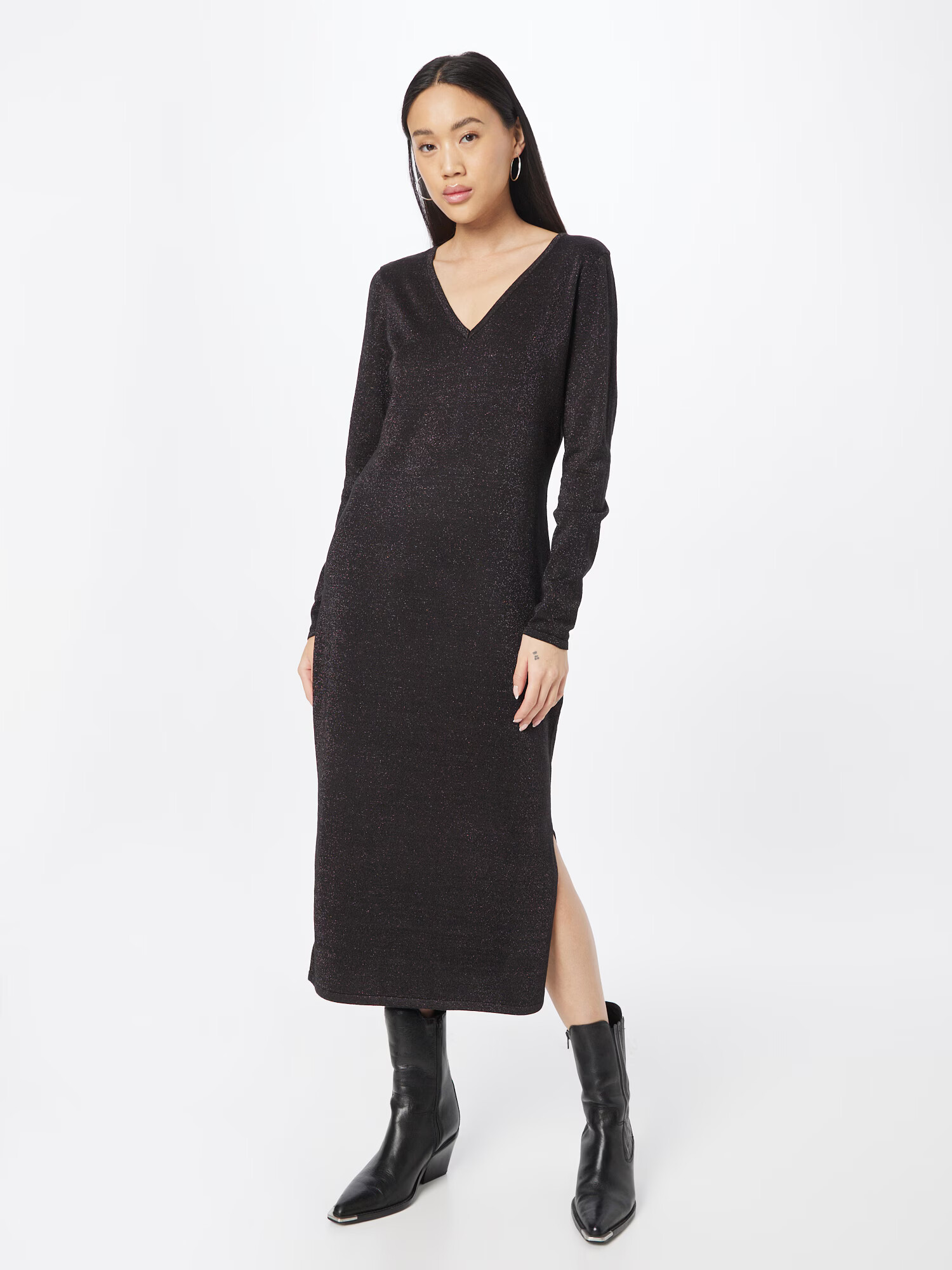 ESPRIT Rochie tricotat negru - Pled.ro