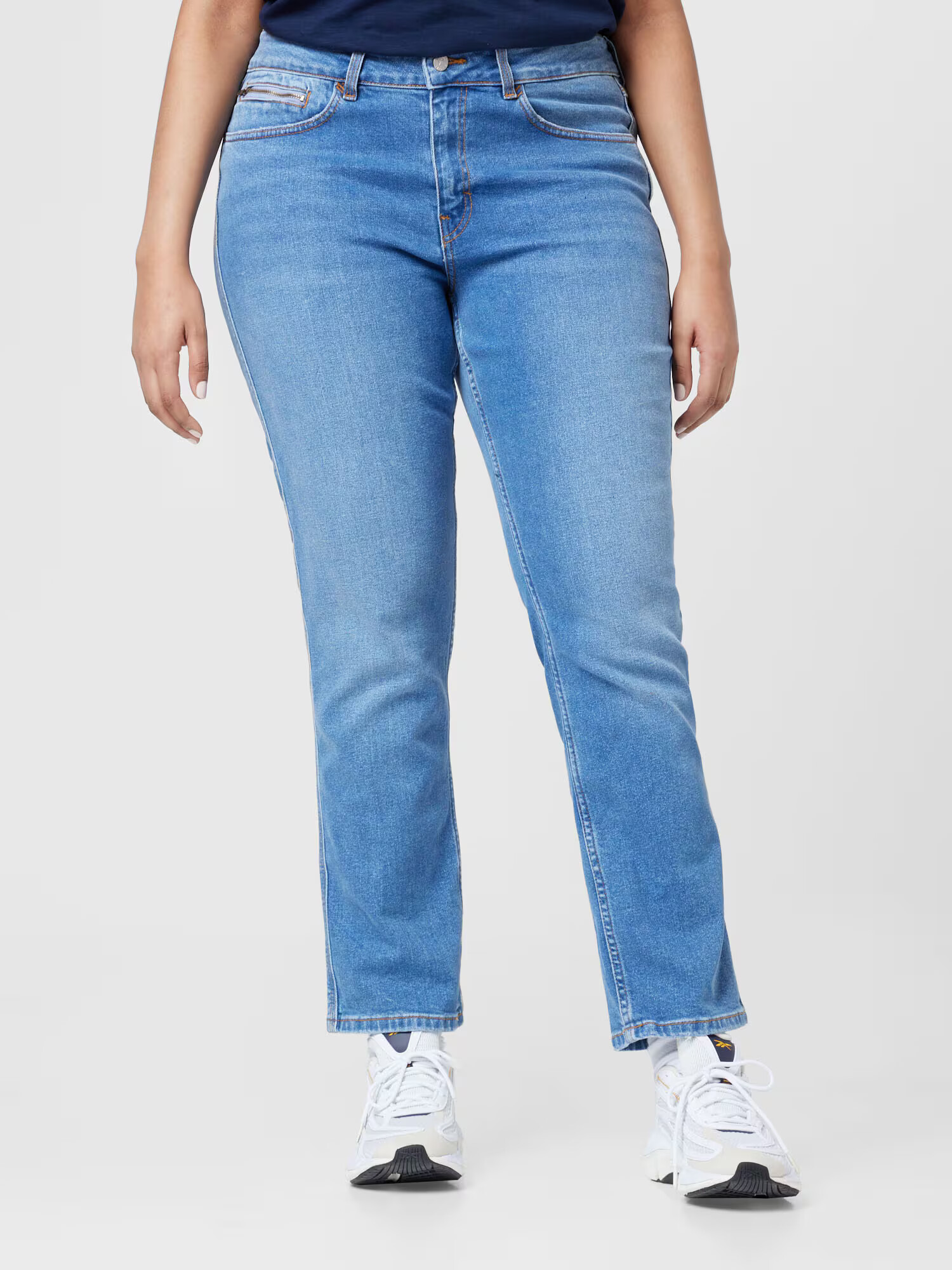 Esprit Curves Jeans albastru denim - Pled.ro