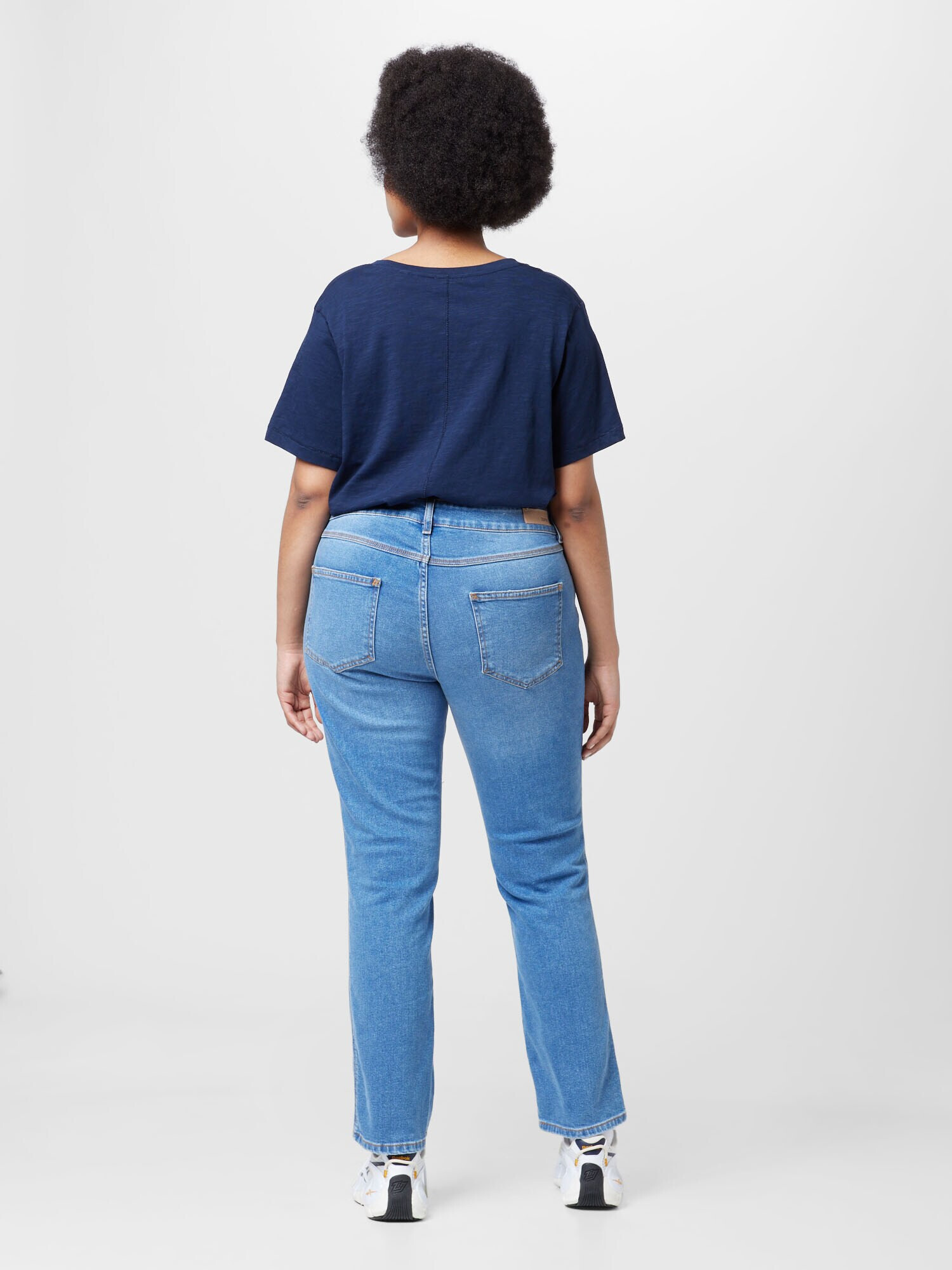 Esprit Curves Jeans albastru denim - Pled.ro