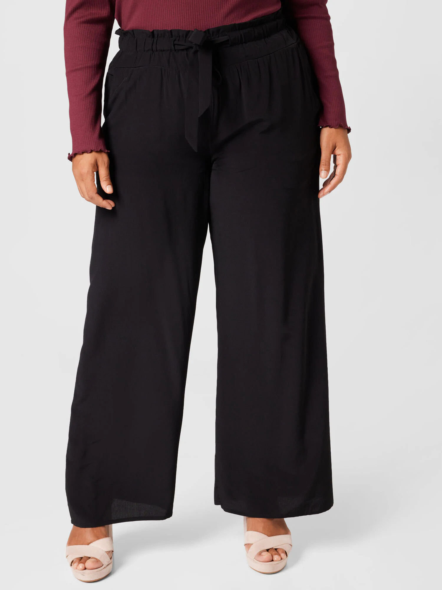 Esprit Curves Pantaloni negru - Pled.ro