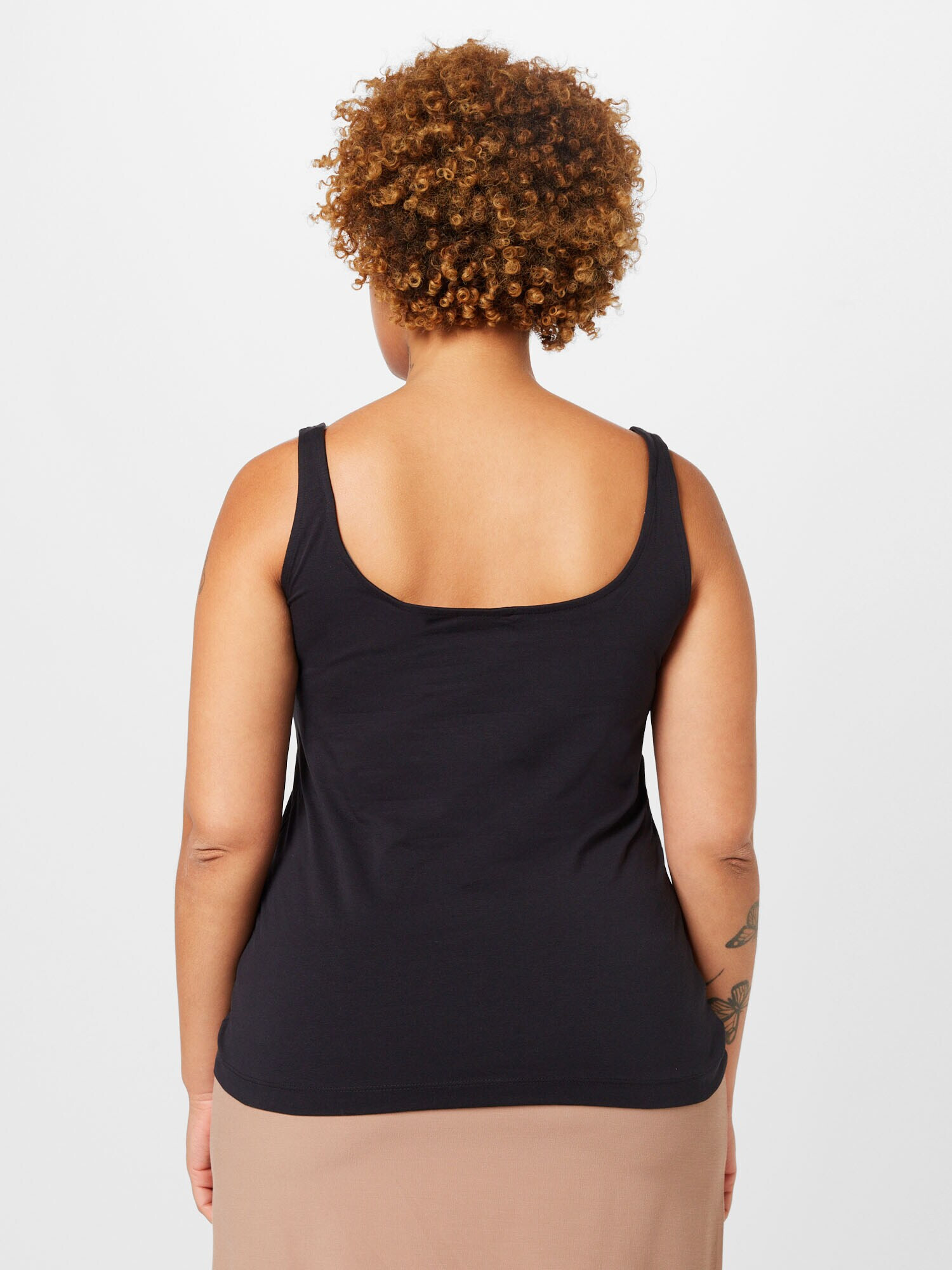 Esprit Curves Top negru - Pled.ro