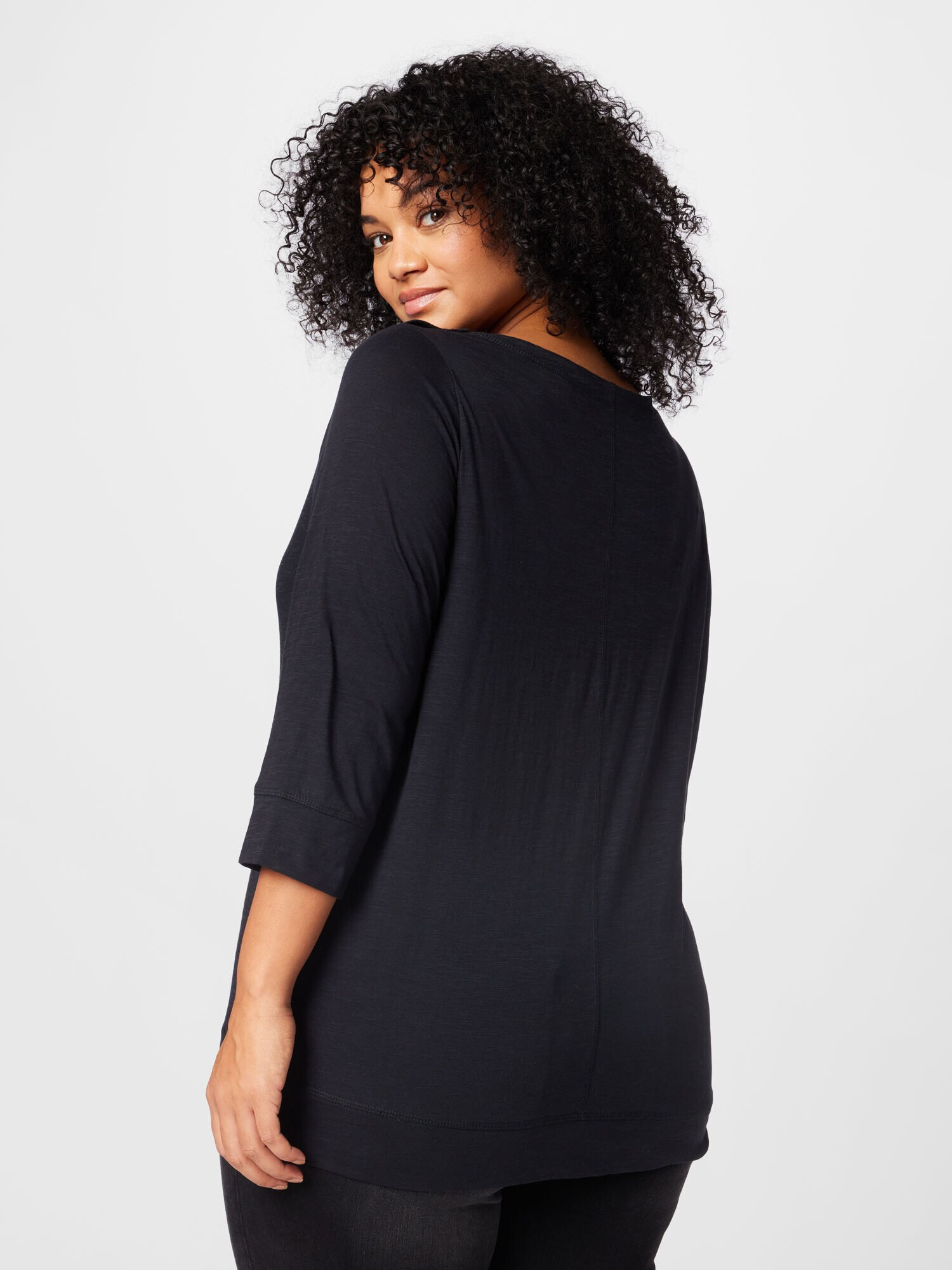 Esprit Curves Tricou negru - Pled.ro