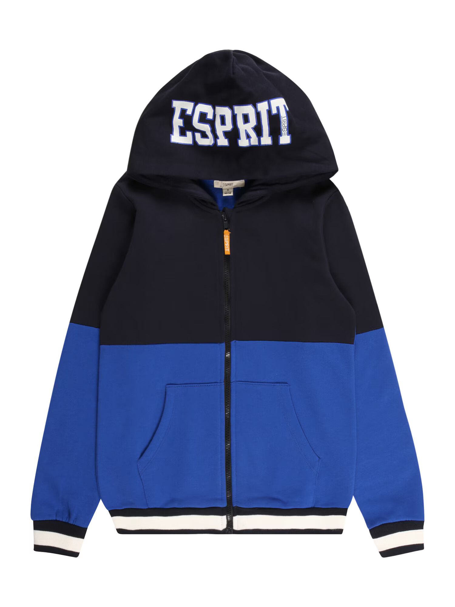 ESPRIT Hanorac albastru cobalt / albastru noapte / alb - Pled.ro