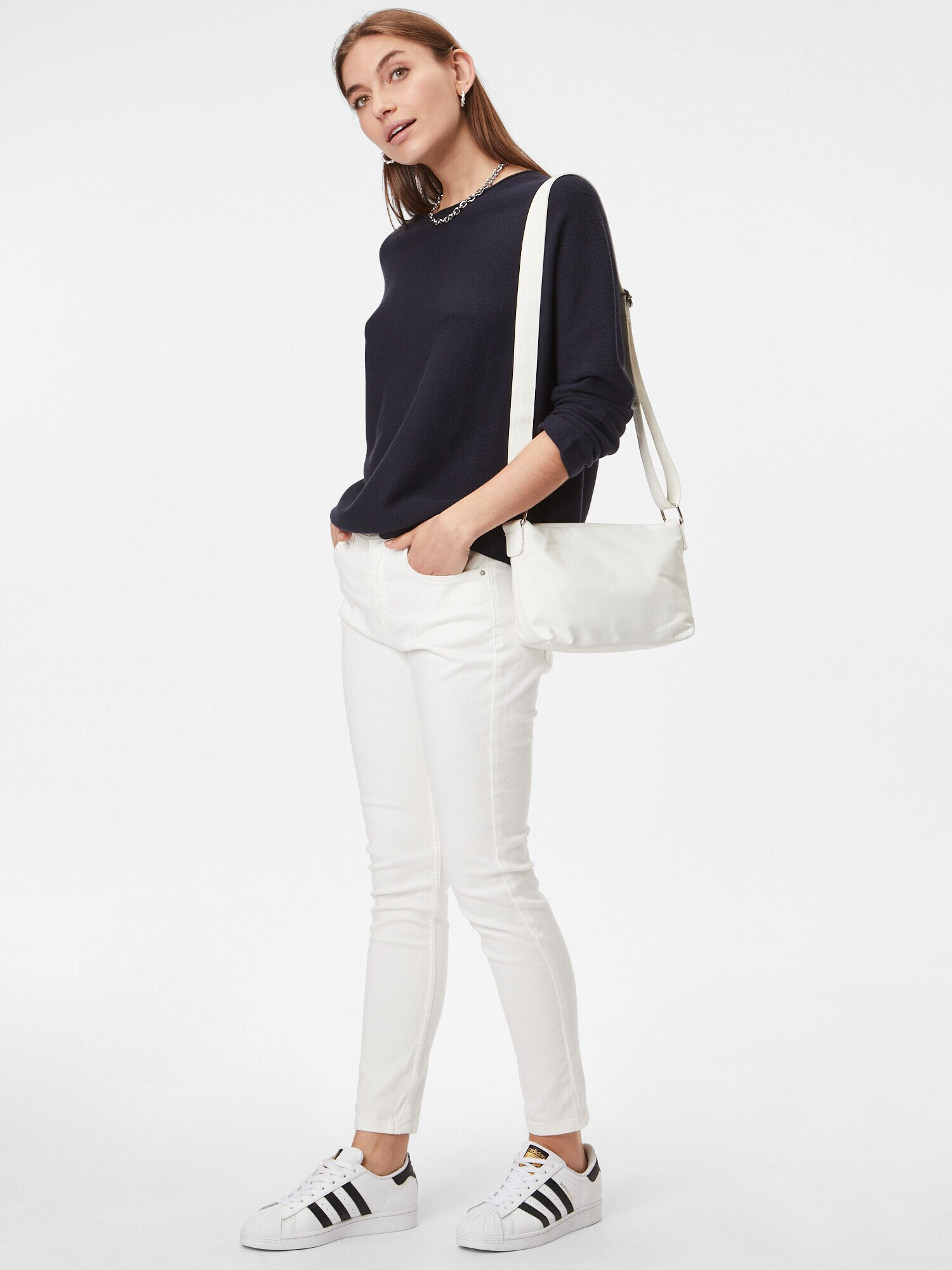 ESPRIT Jeans alb - Pled.ro