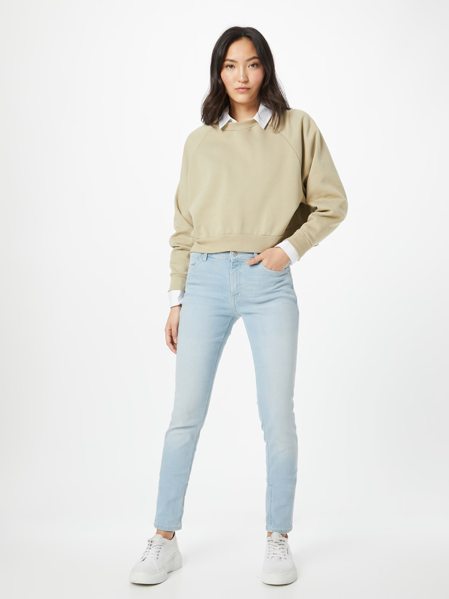 ESPRIT Jeans albastru deschis - Pled.ro