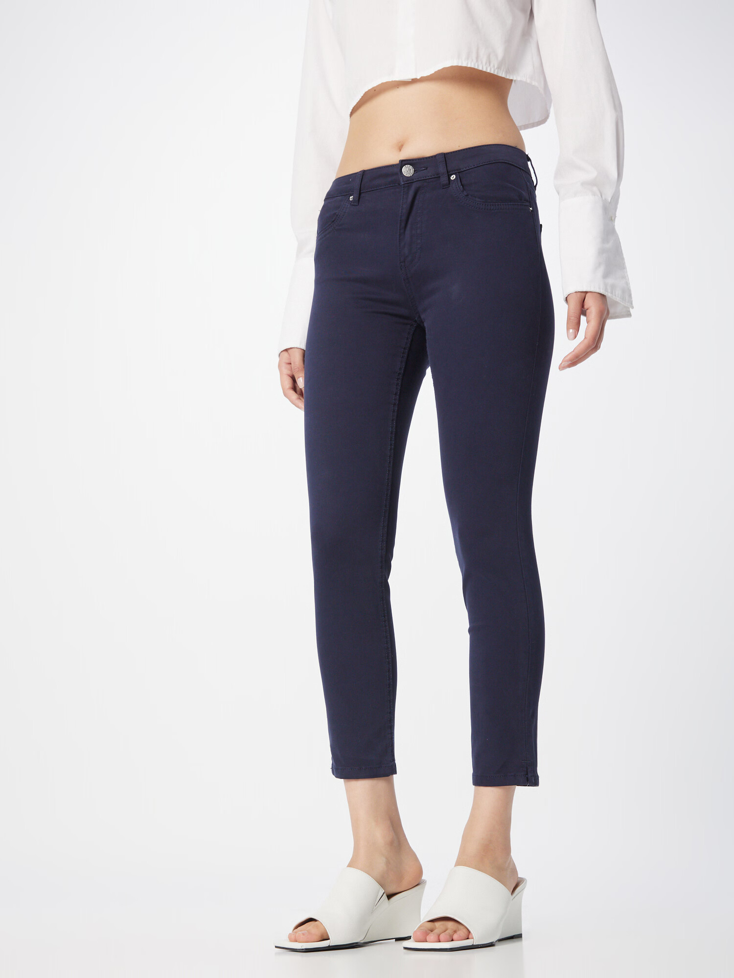 ESPRIT Jeans albastru noapte / argintiu - Pled.ro