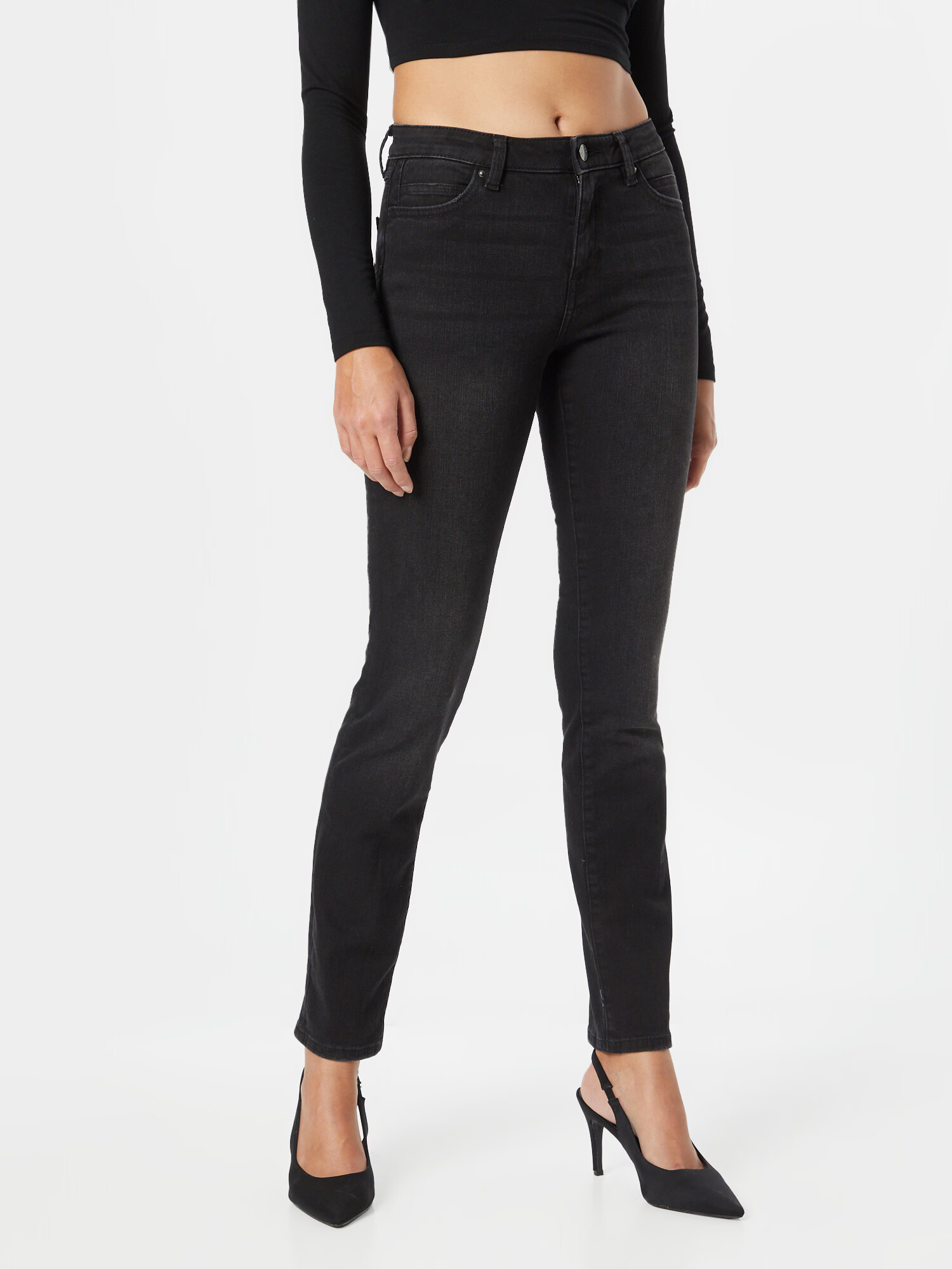 ESPRIT Jeans negru denim - Pled.ro