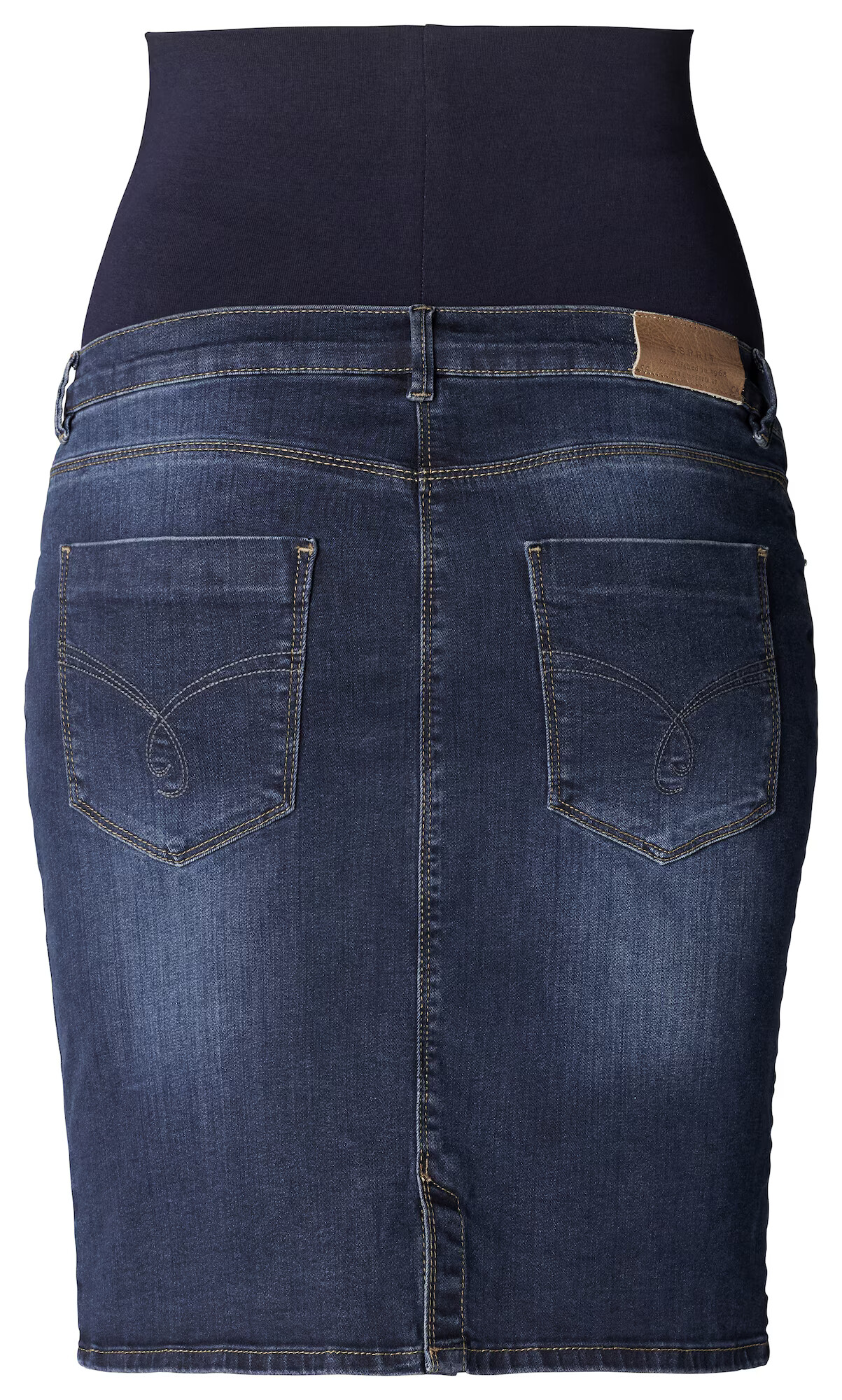 Esprit Maternity Fustă albastru denim - Pled.ro