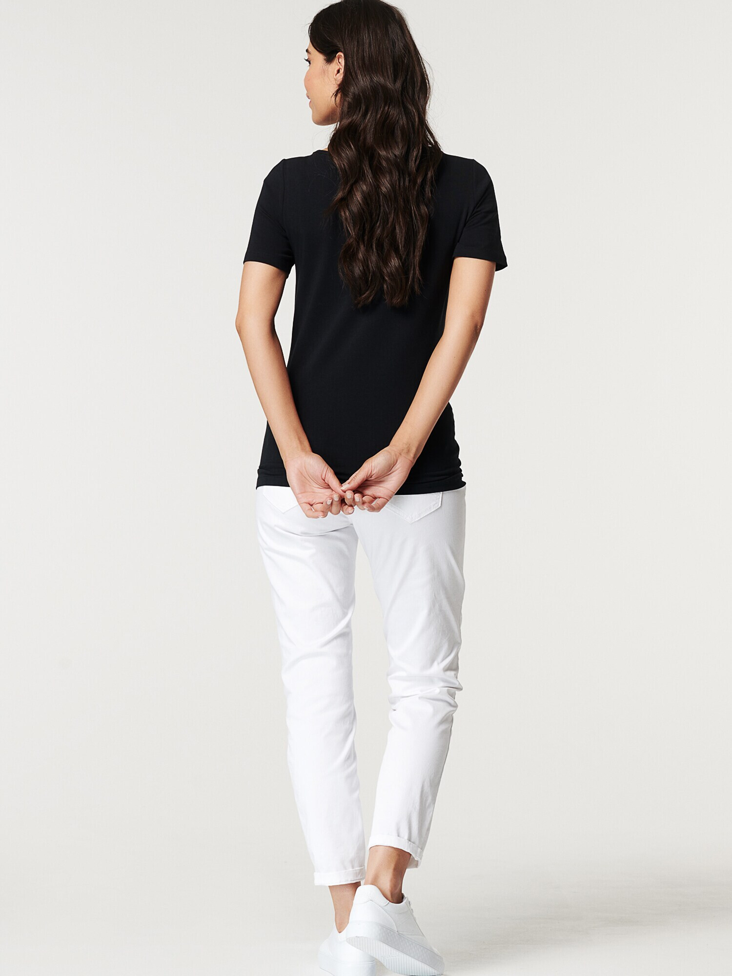 Esprit Maternity Pantaloni alb - Pled.ro