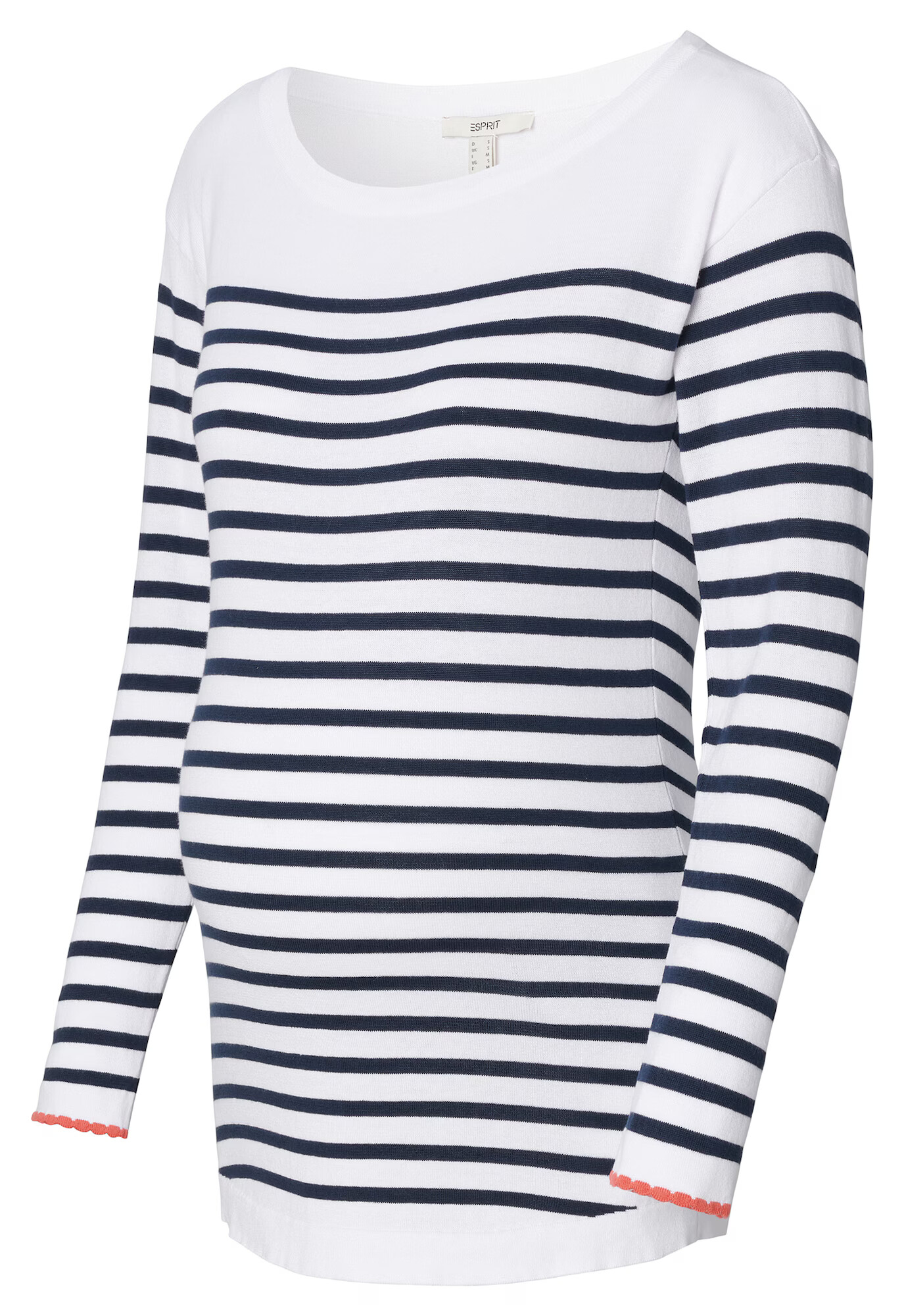 Esprit Maternity Pulover albastru noapte / portocaliu / alb - Pled.ro