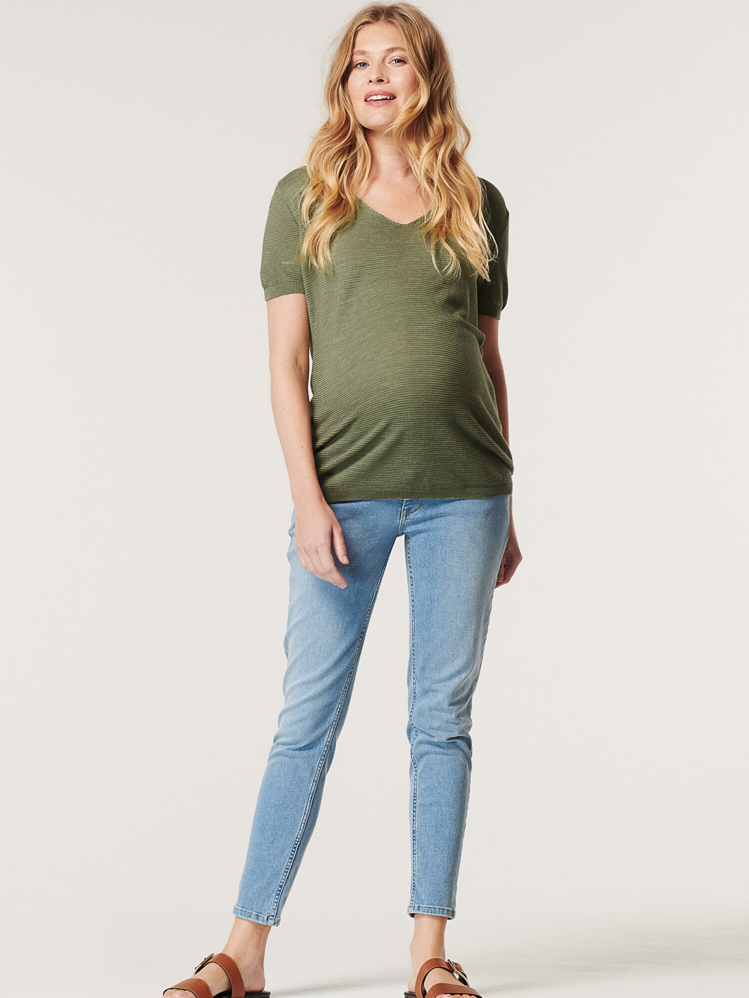 Esprit Maternity Pulover oliv - Pled.ro