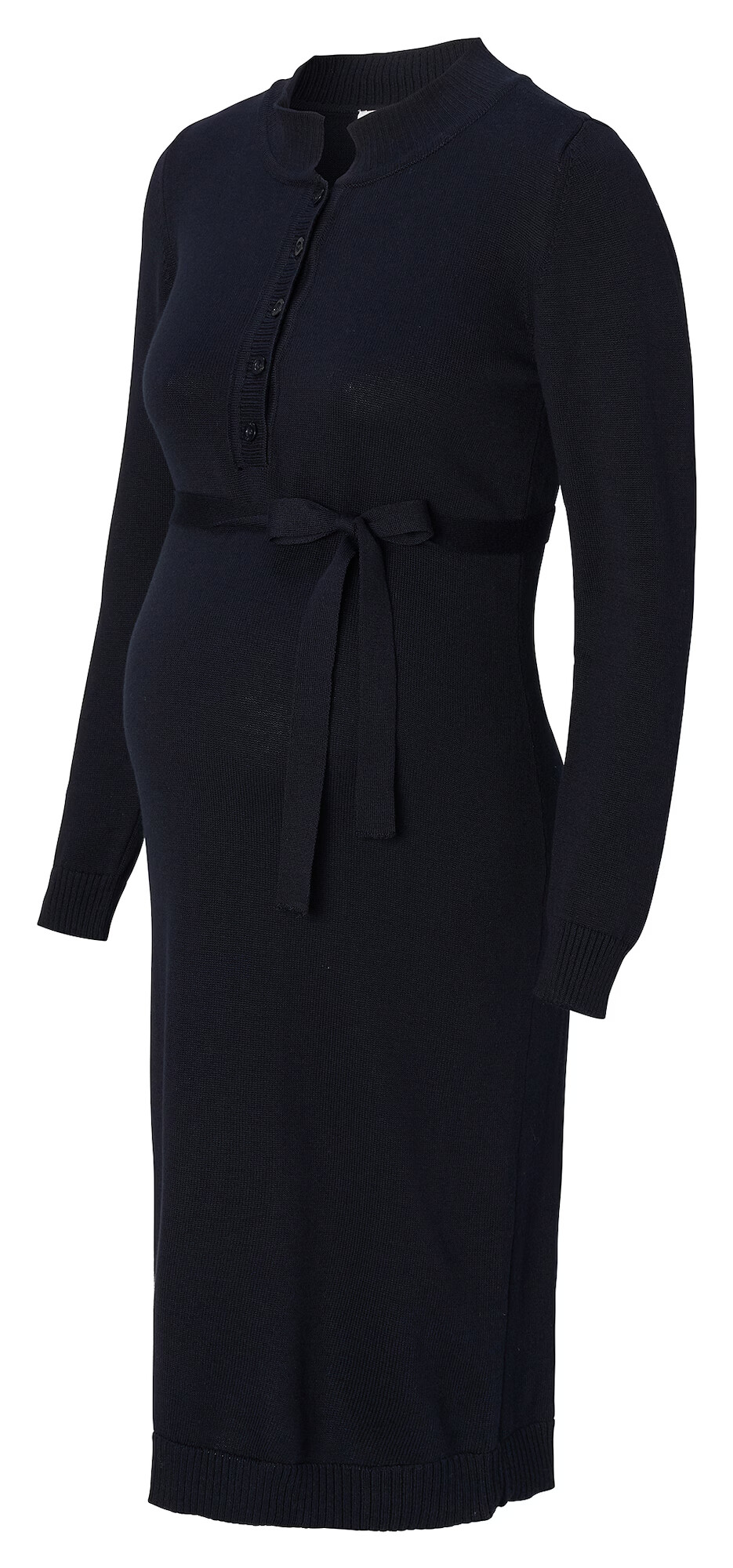 Esprit Maternity Rochie tricotat negru - Pled.ro