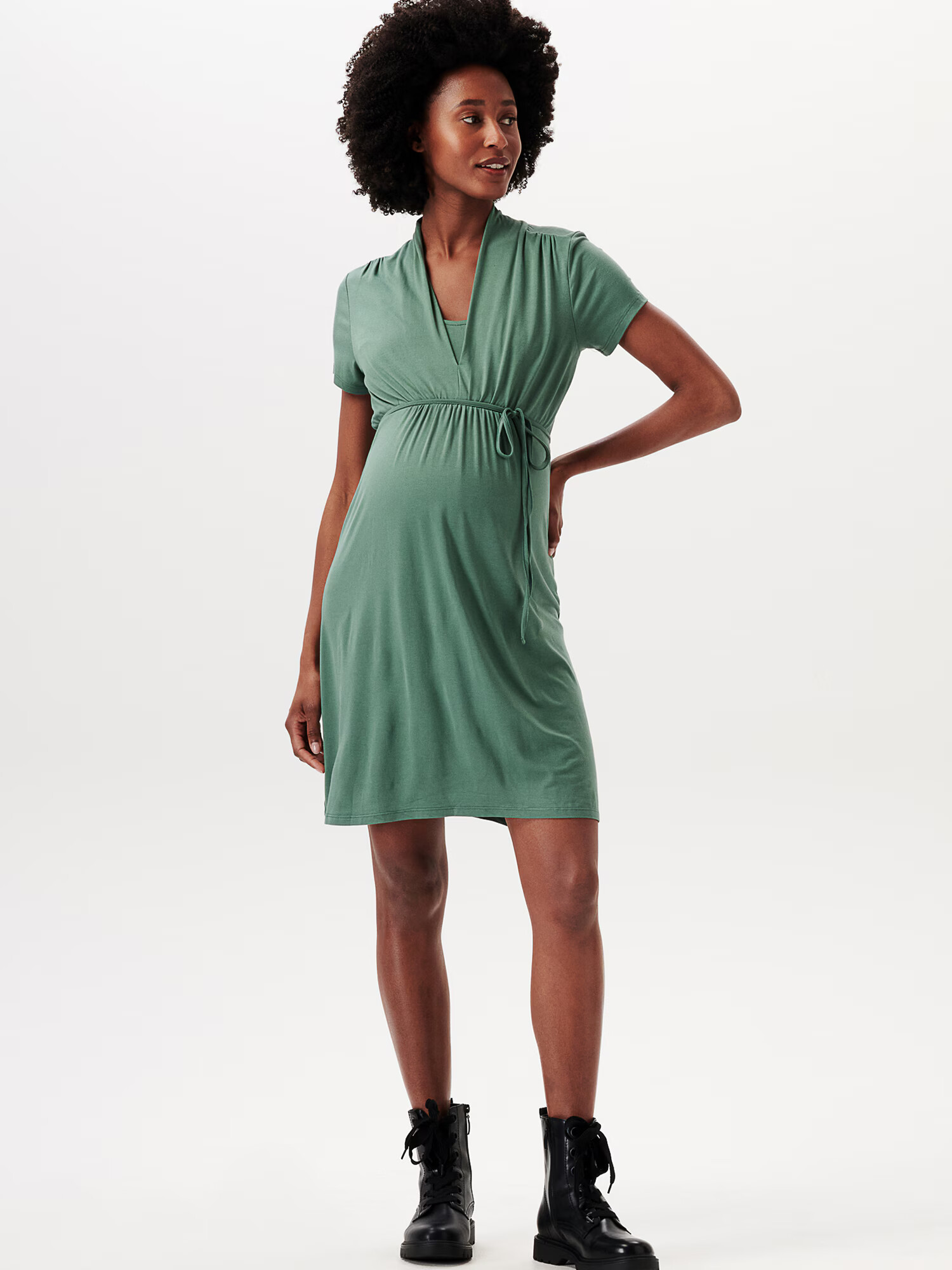 Esprit Maternity Rochie verde - Pled.ro