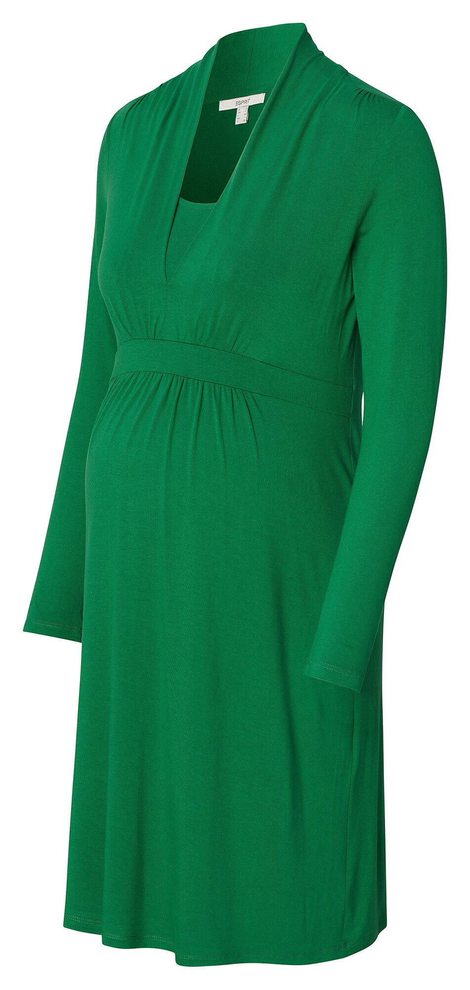 Esprit Maternity Rochie verde iarbă - Pled.ro