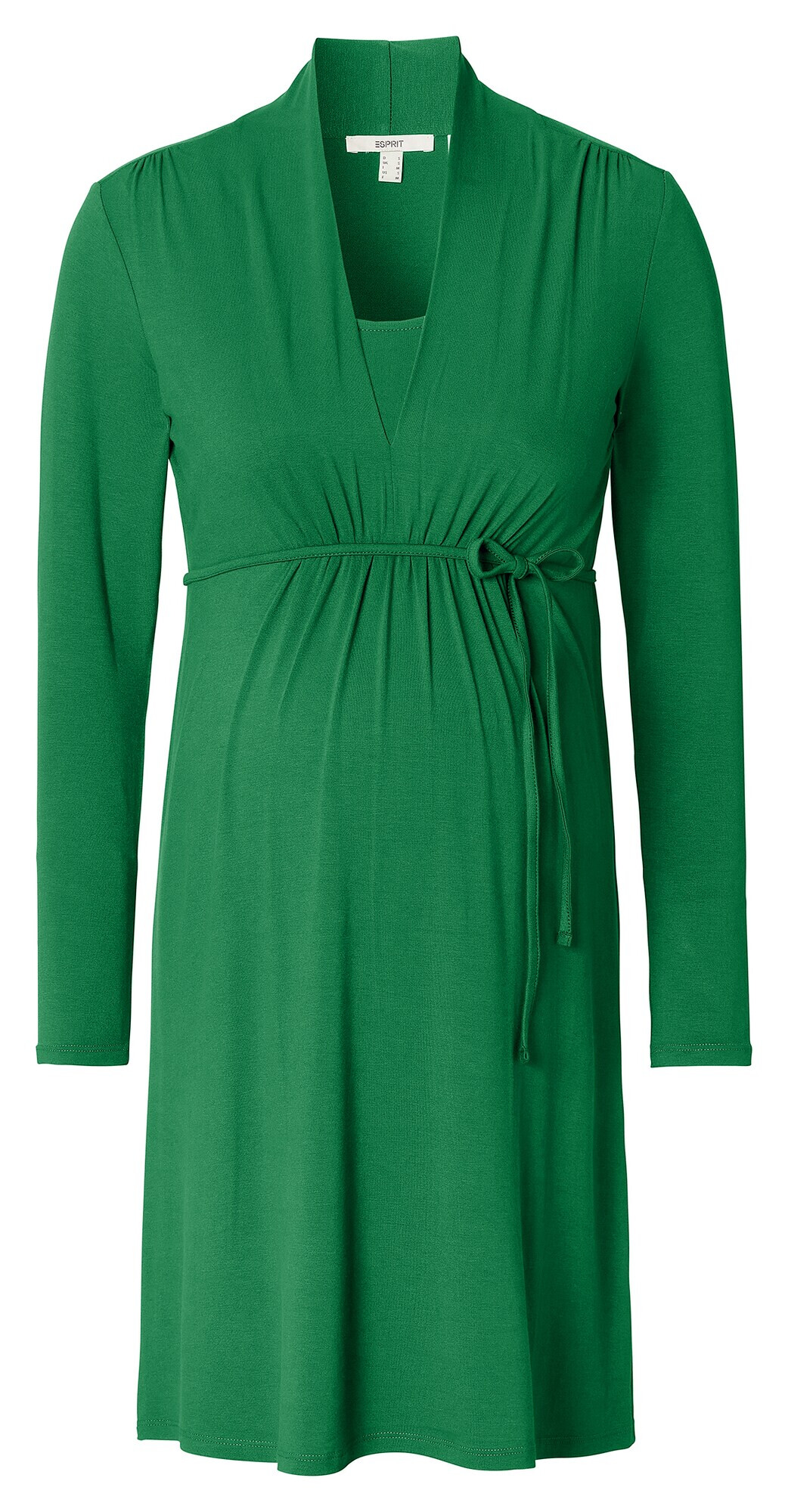 Esprit Maternity Rochie verde iarbă - Pled.ro