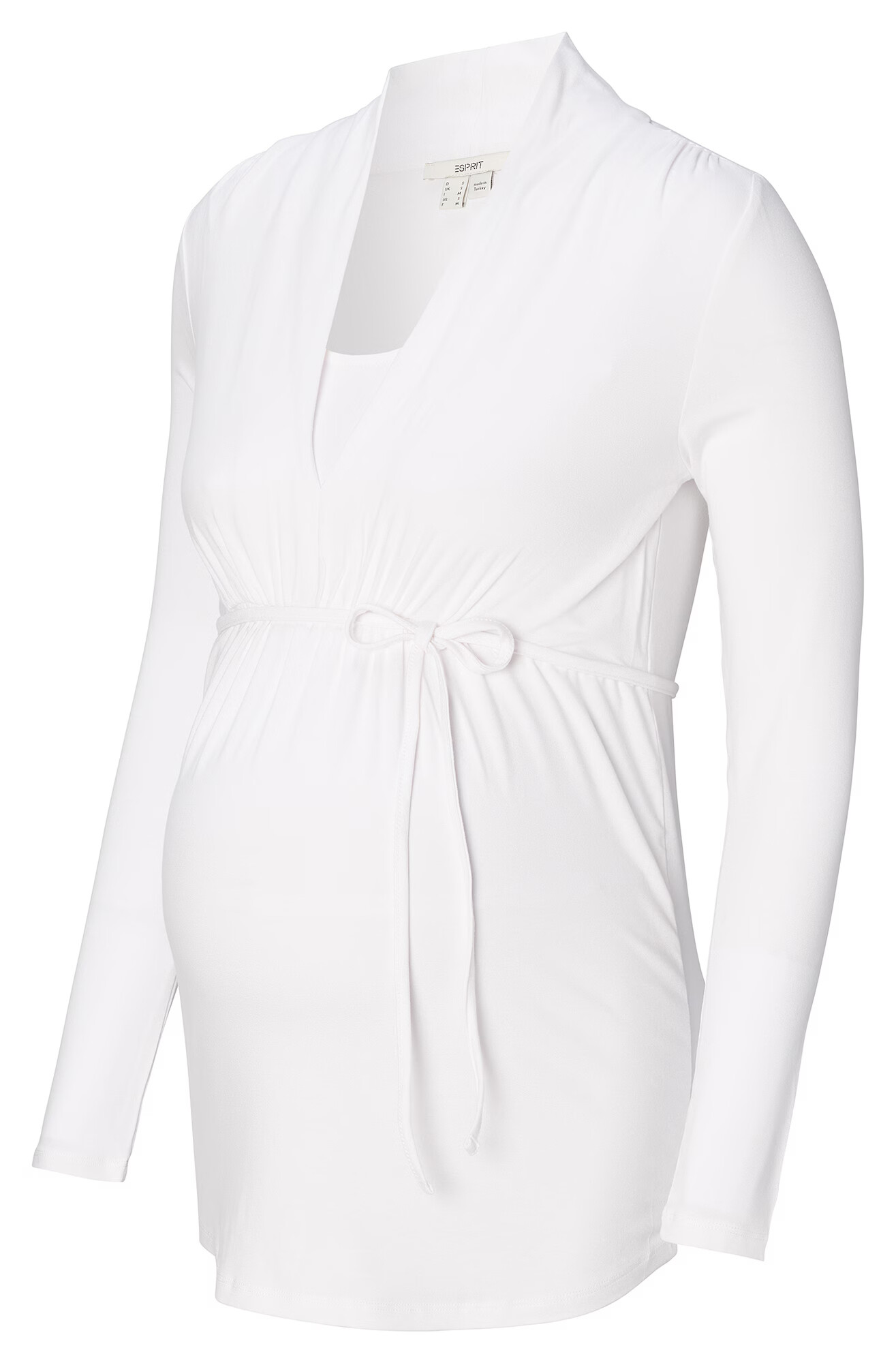 Esprit Maternity Tricou alb - Pled.ro