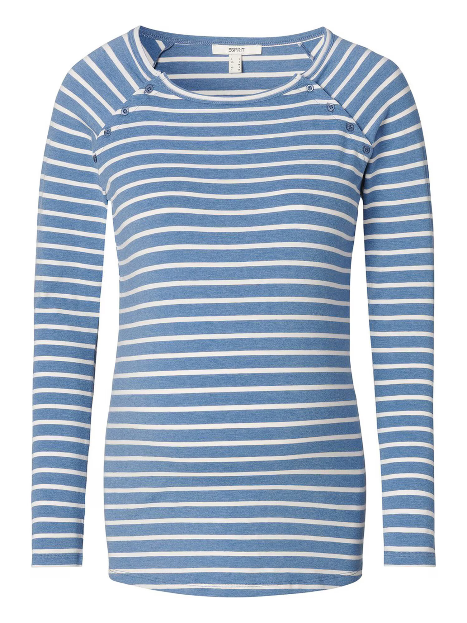 Esprit Maternity Tricou albastru / alb - Pled.ro