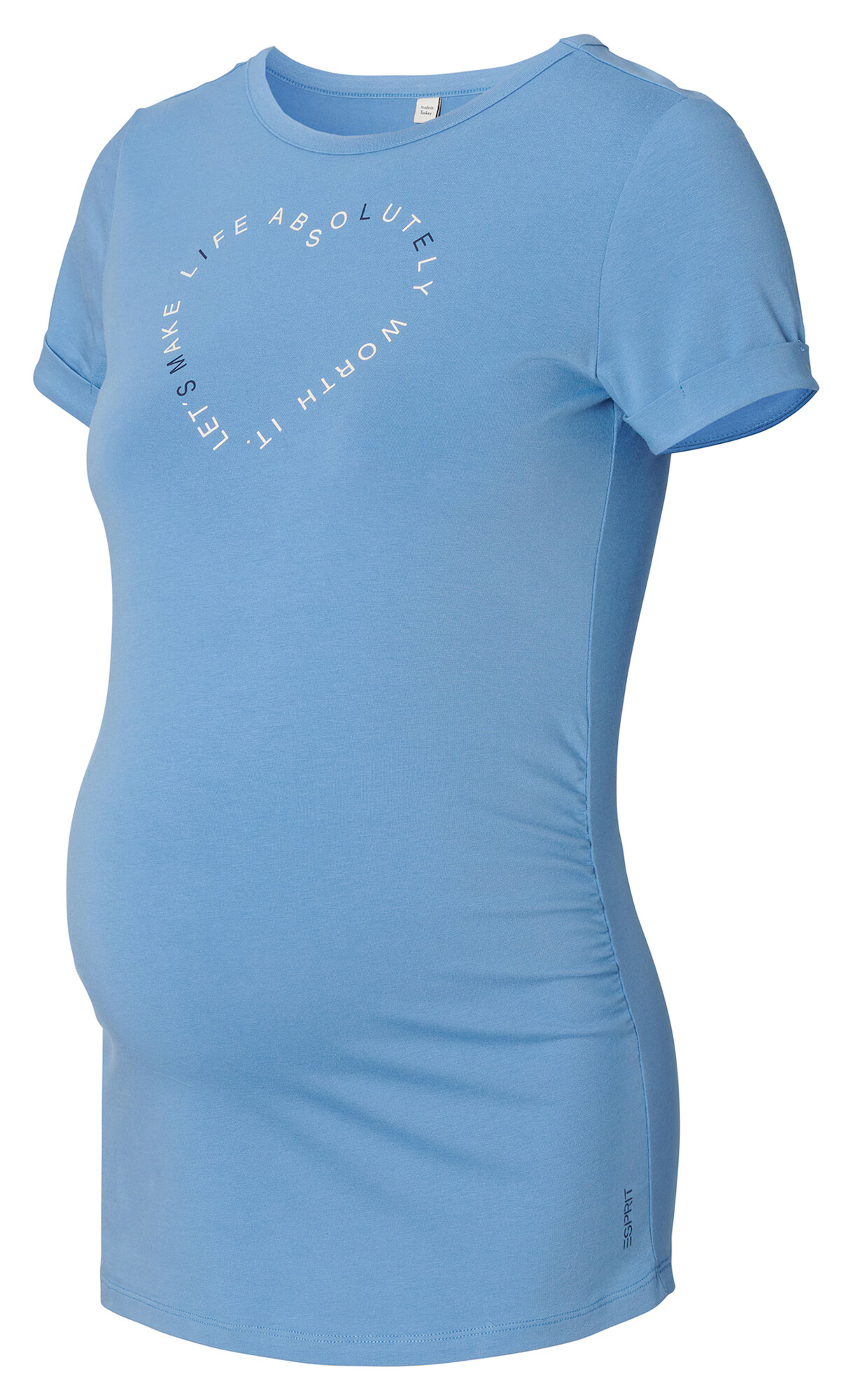 Esprit Maternity Tricou bleumarin / albastru deschis / alb - Pled.ro