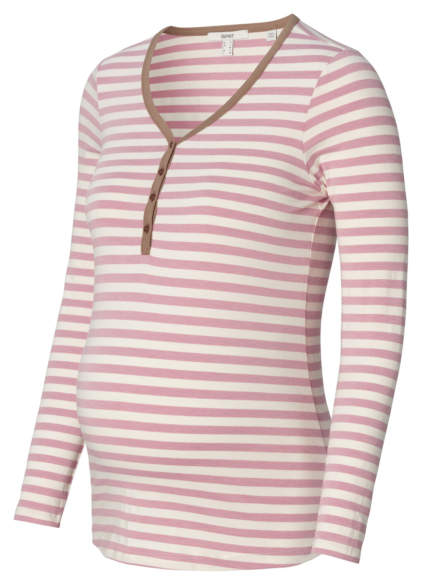 Esprit Maternity Tricou maro / mov orhidee / alb natural - Pled.ro