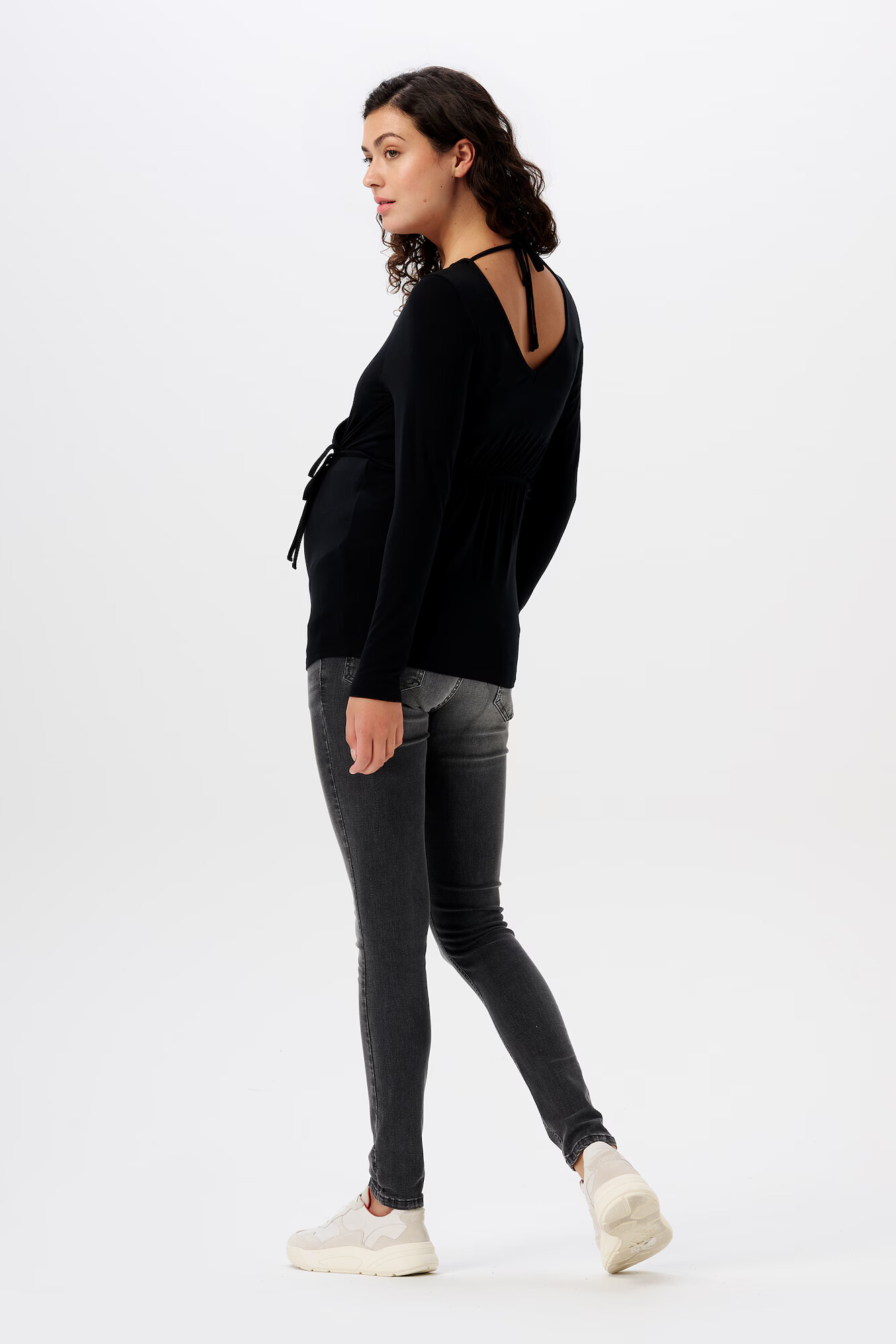 Esprit Maternity Tricou negru - Pled.ro